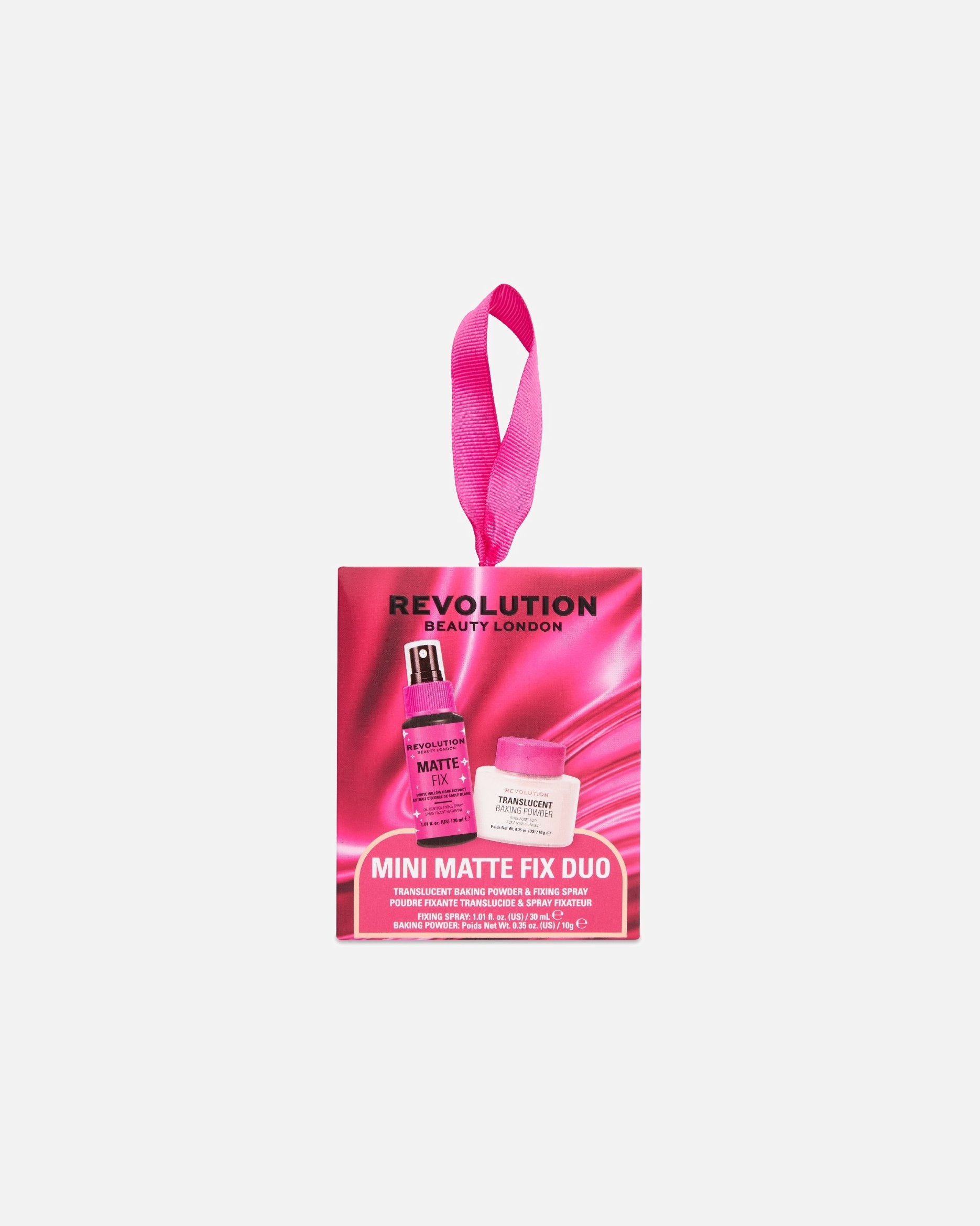Teint Make-up Set für Unisex REVOLUTION Mini Matte Fix Duo 1 Stück