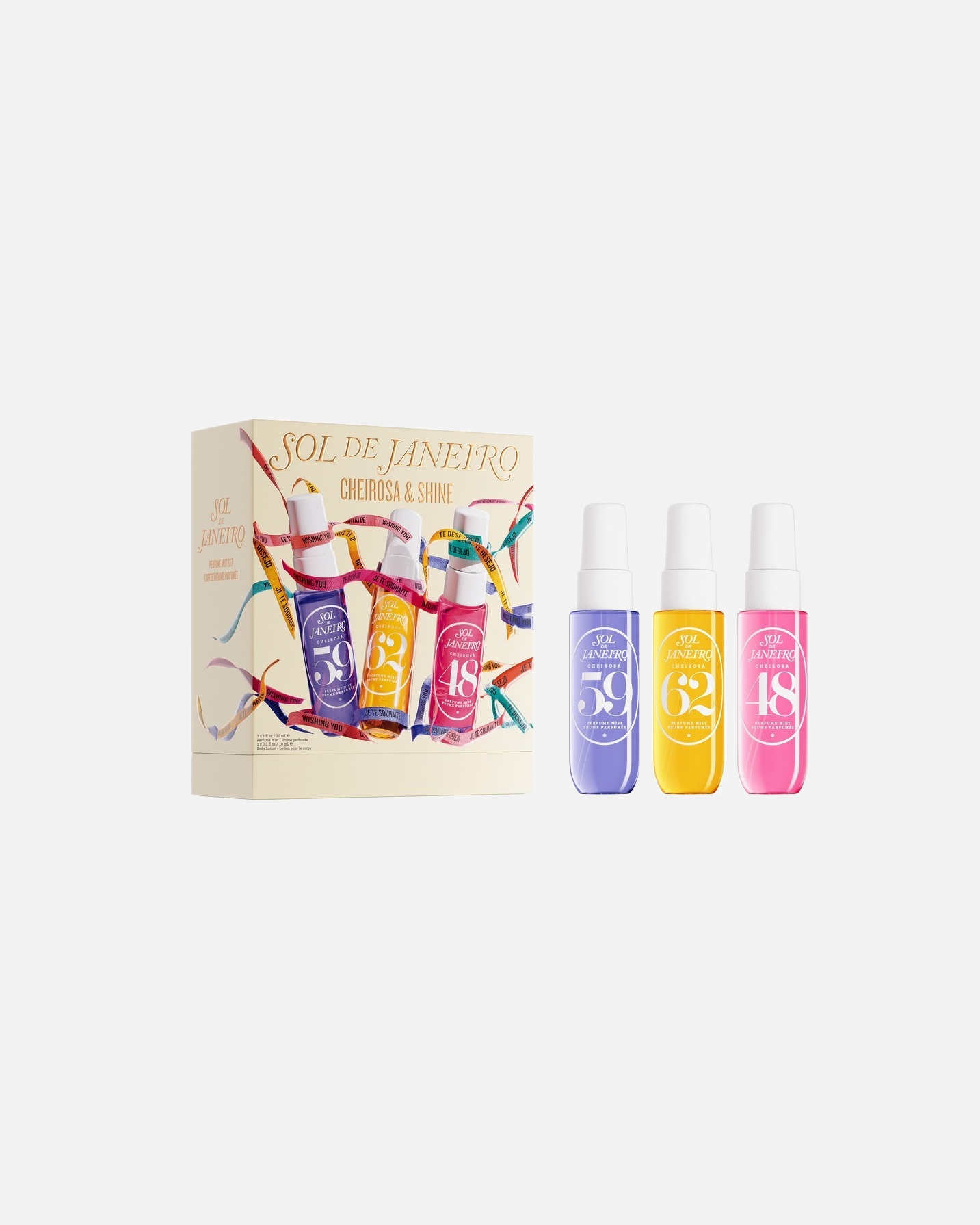 Duftset für Unisex Sol de Janeiro Brazilian Crush Cheirosa & Shine 1 Stück