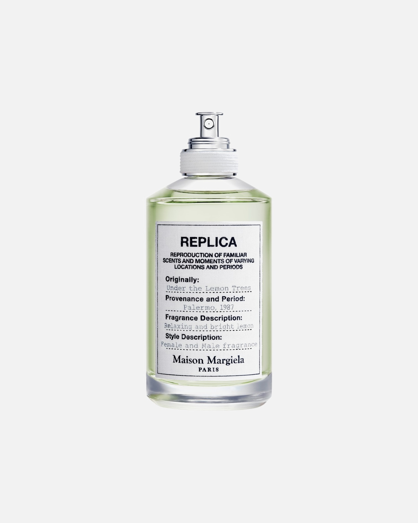 Eau de Toilette für Unisex Maison Margiela Replica Under The Lemon Tree 100 ml
