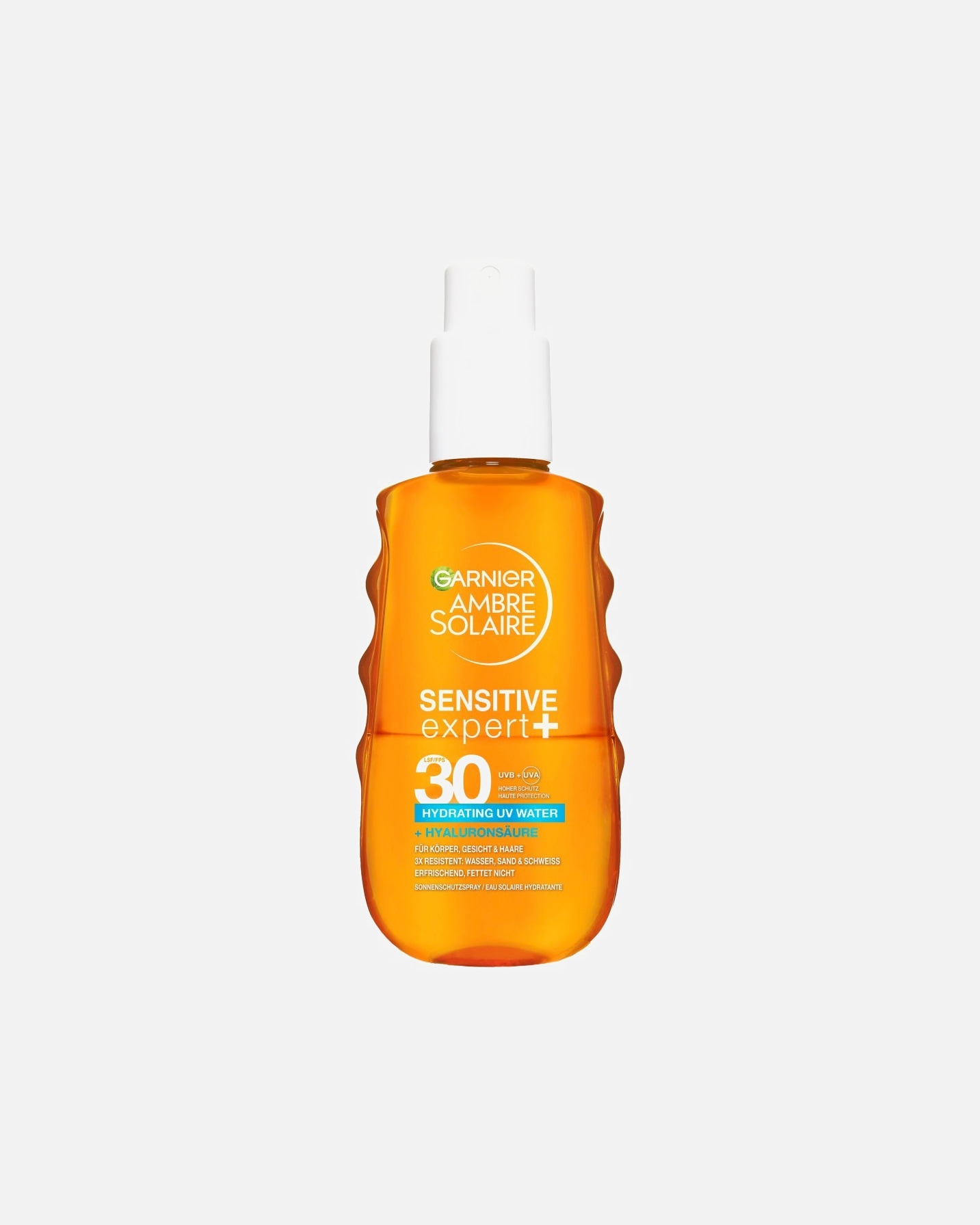 Sonnenspray für Unisex Garnier Ambre Solaire Sensitive Expert + Hydrating UV Water LSF 30 150 ml
