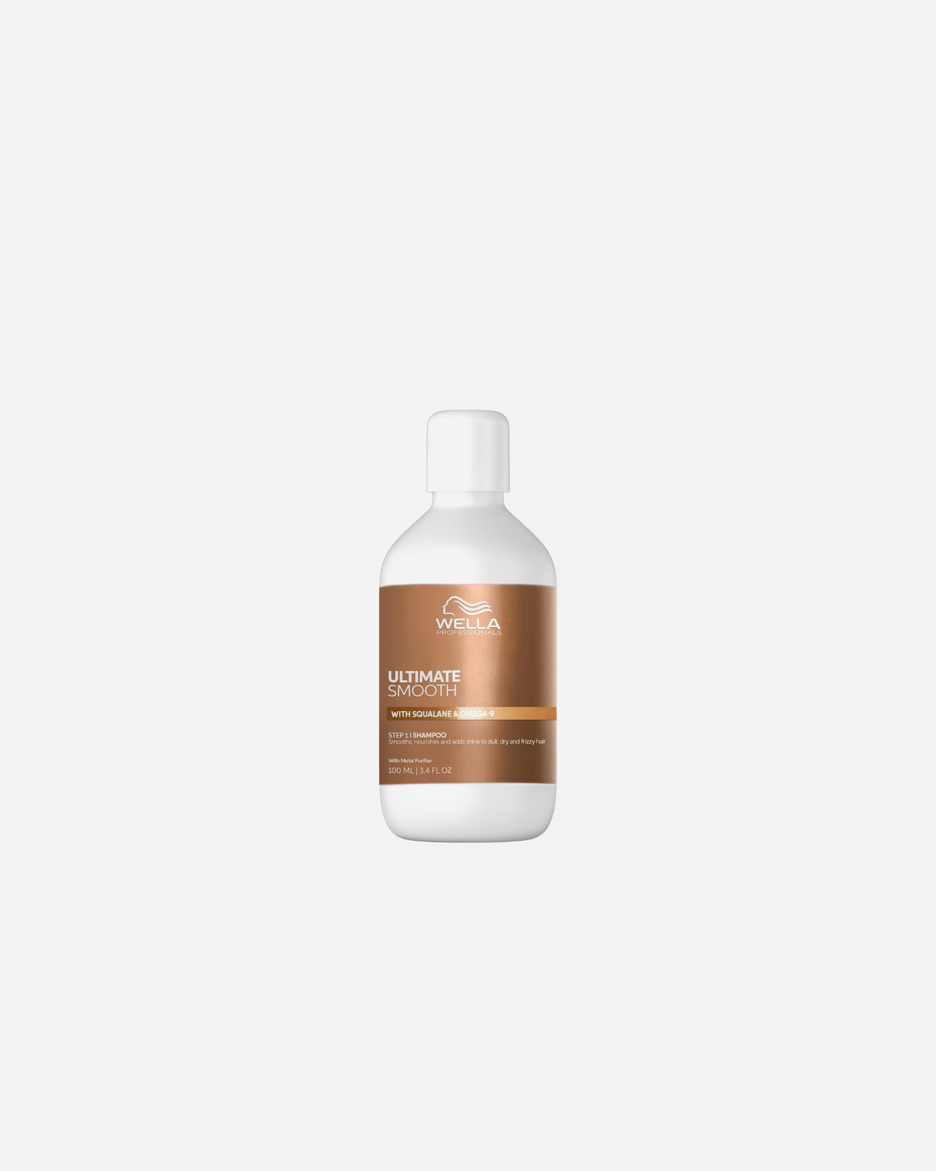 Shampoo für Unisex Wella Professionals Ultimate Smooth Step 1 | mit Squalane & Omega-9 100 ml