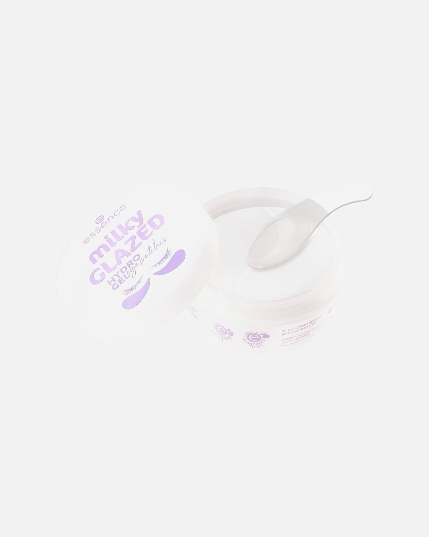 Patchs yeux for Unisexeessencemilky GLAZED hydro gelTransparent
