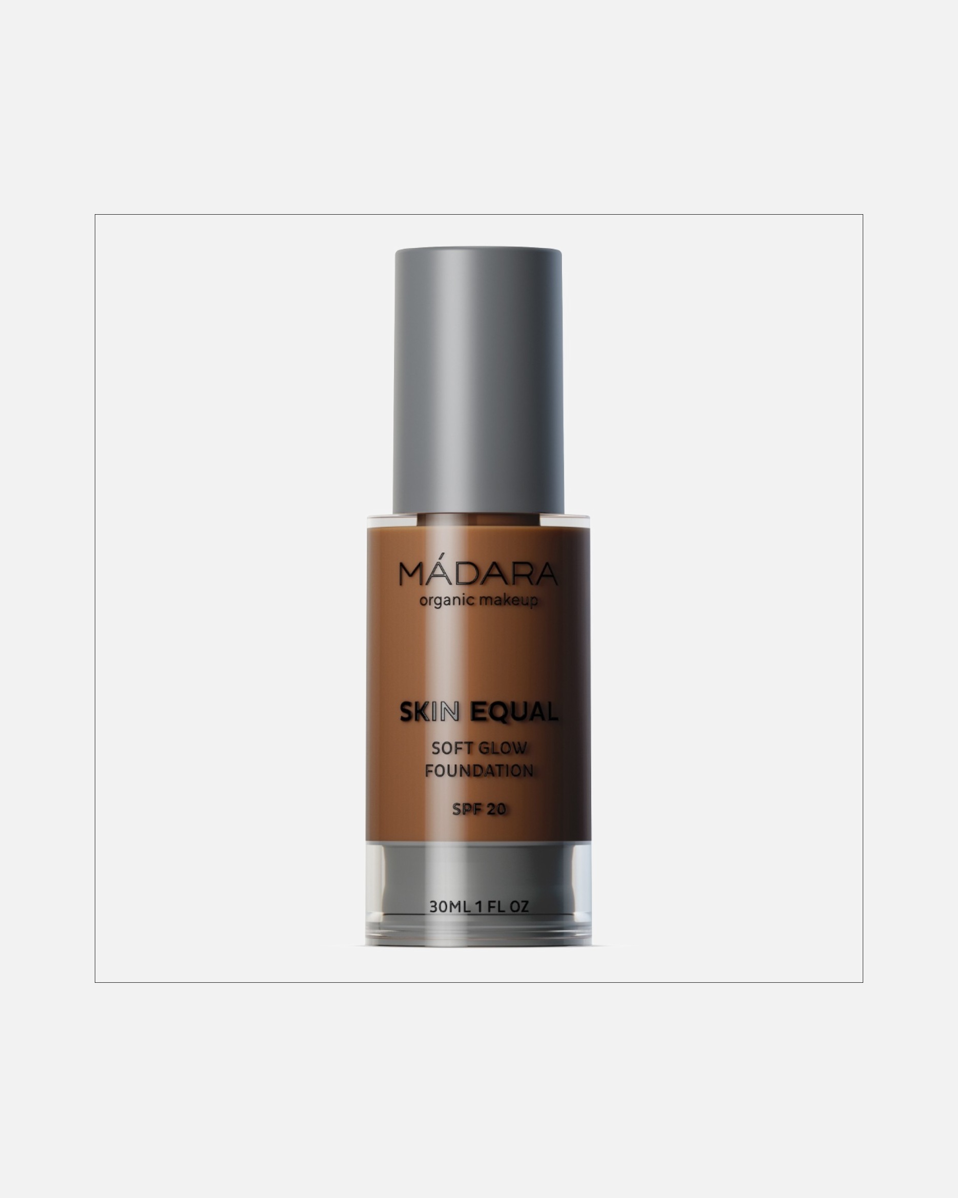 Foundation für Unisex MÁDARA Make Up Skin Equal Grundierung Für Ein Sanftes Strahlen Spf 15 #90 CHESTNUT