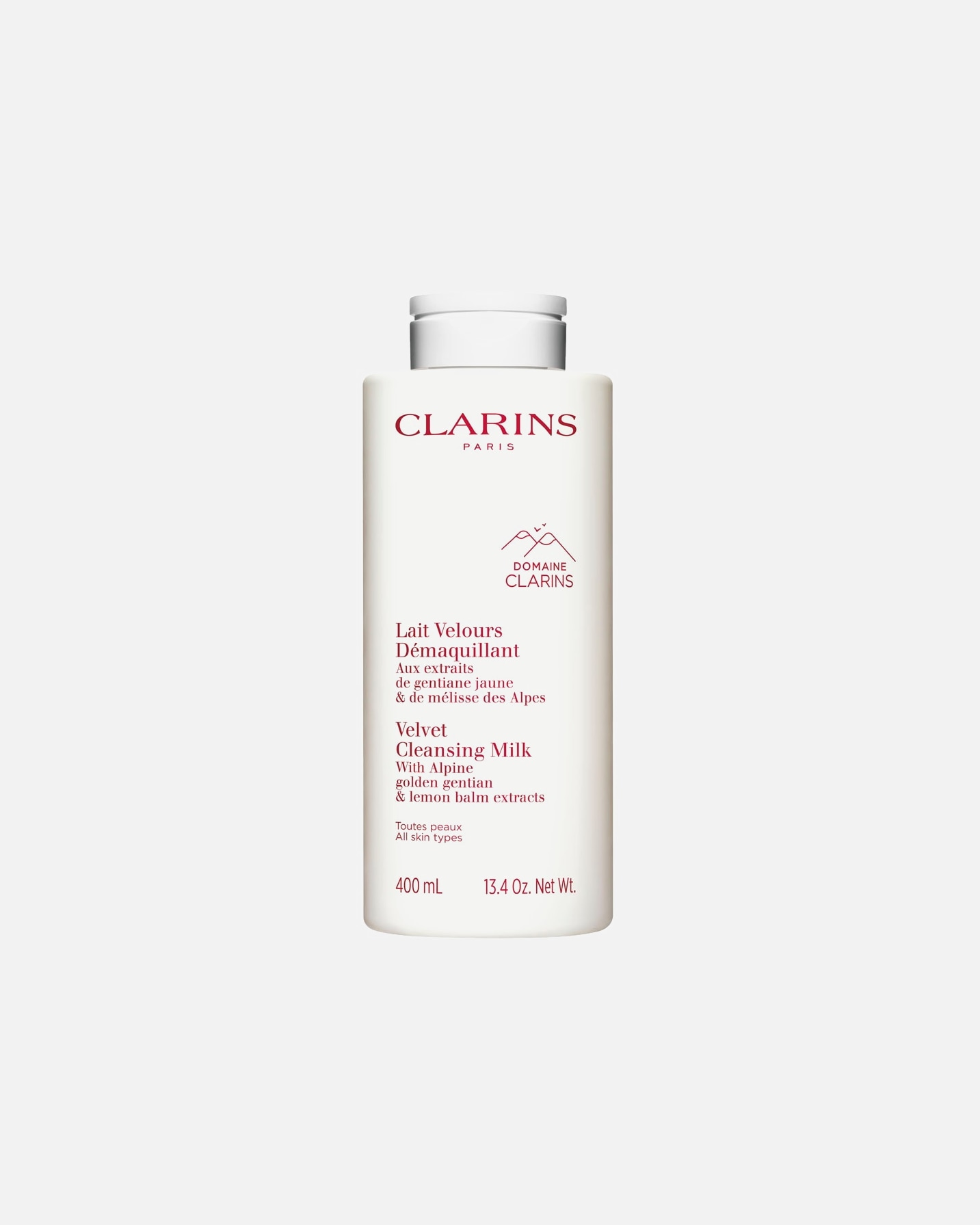 Reinigungsmilch für Unisex Clarins Lait Velours Démaquillant XL 400 ml