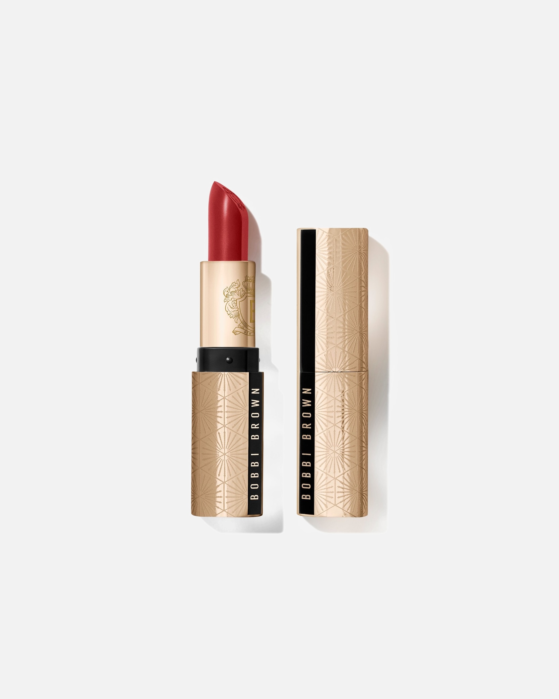 Lippenstift für Unisex Bobbi Brown Holiday Collection 2023 Luxe Lipstick 02 - Parisian Red