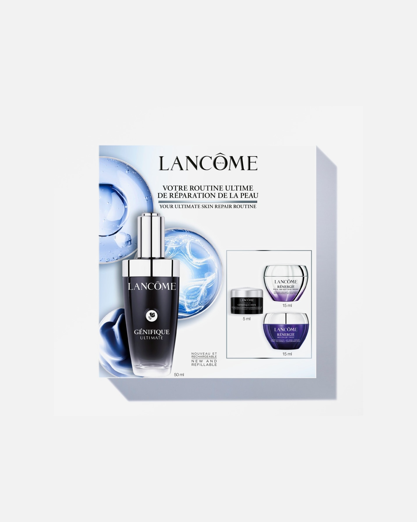 Gesichtspflegeset für Weiblich Lancôme Génifique 50ml Serum Routine Set 1 Stück