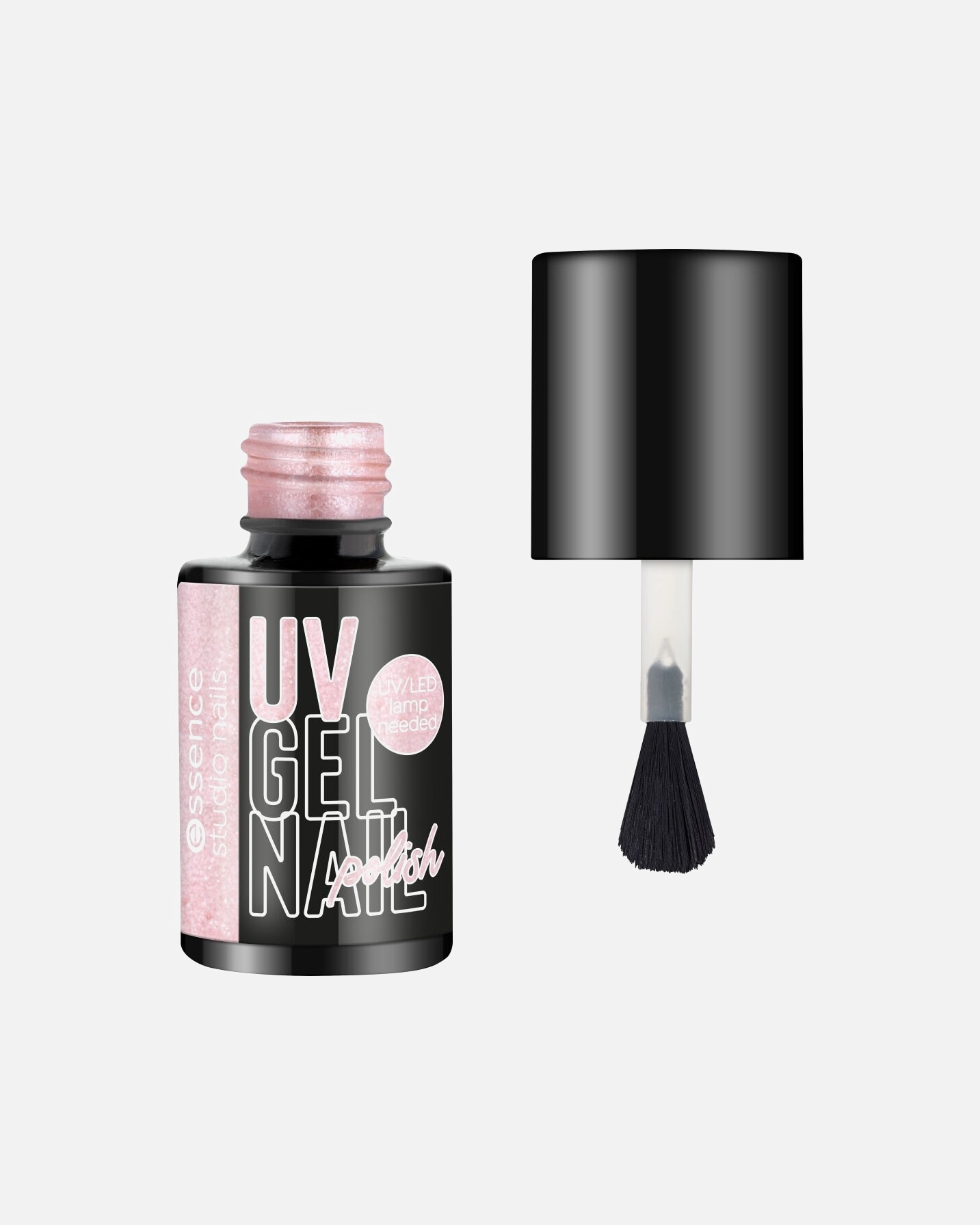 Nagellack für Weiblich Essence UV Gel 24 - GLITTERALLY ROSE