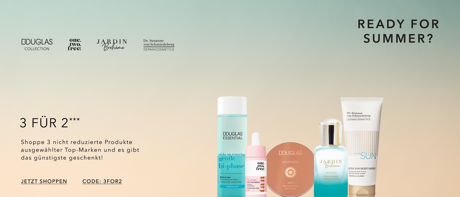 Douglas Online-Parfümerie ️ Parfum & Kosmetik kaufen | DOUGLAS