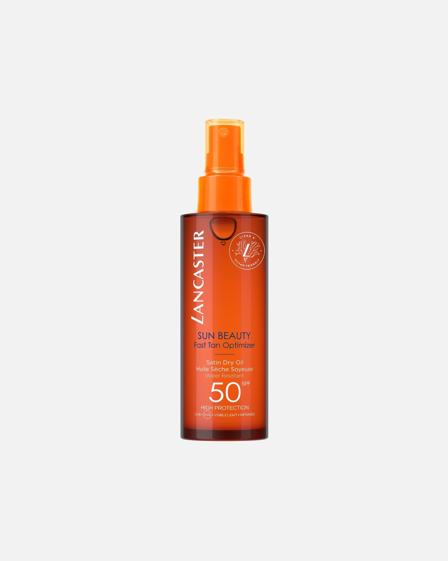 Crème solaire for UnisexeLancasterSun CareSun Beauty Satin Dry Oil SPF50150 ml