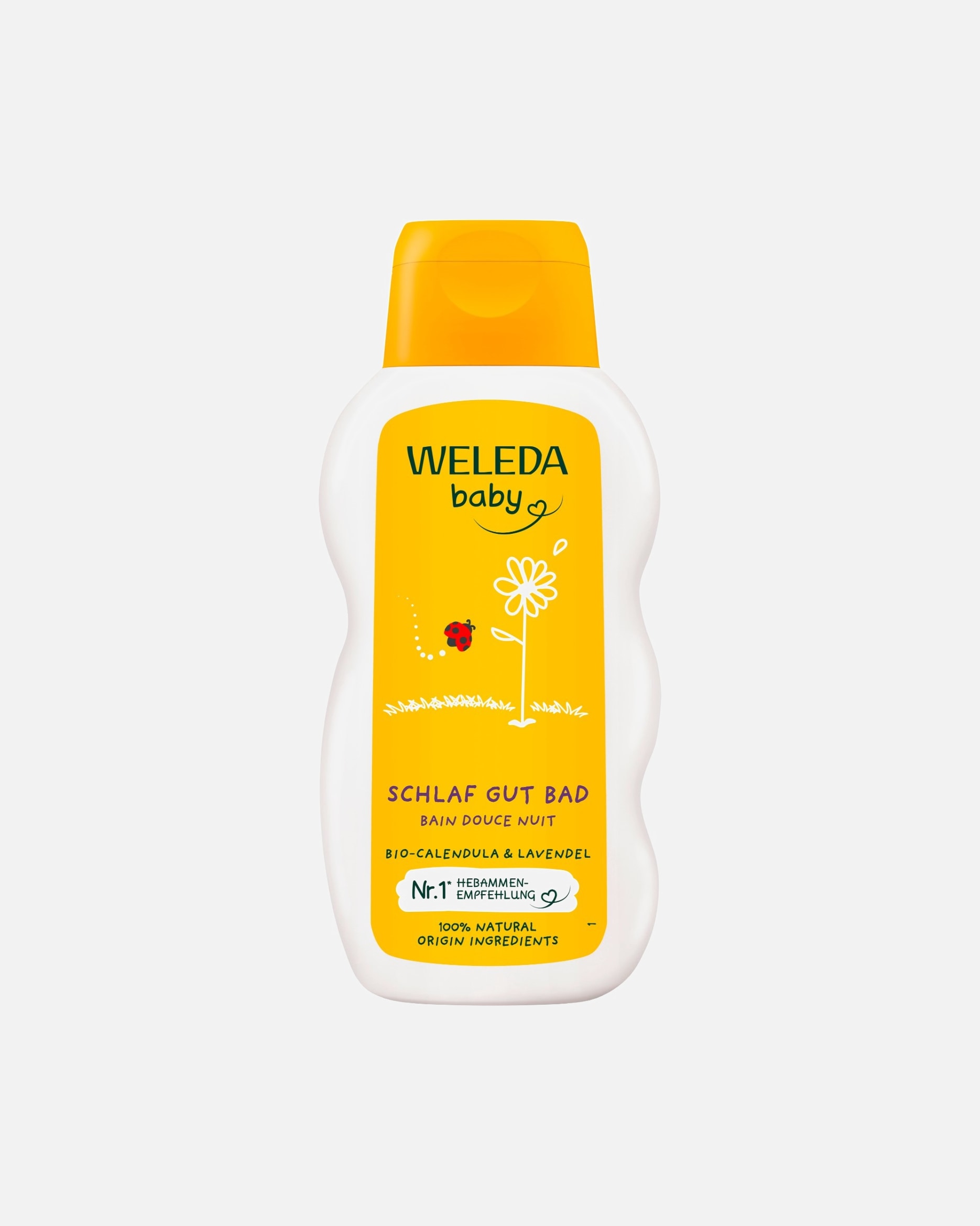 Bademilch für Unisex Weleda Calendula Schlaf Gut Bad 200 ml