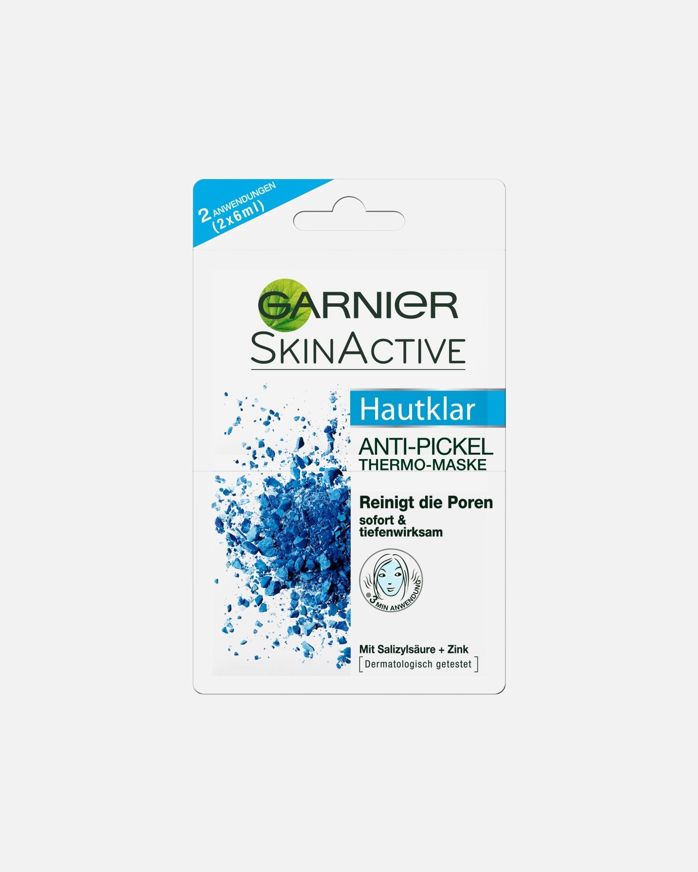 Soin anti-acné for FemmeGarnierPure ActiveMasque thermique anti-boutons12 ml