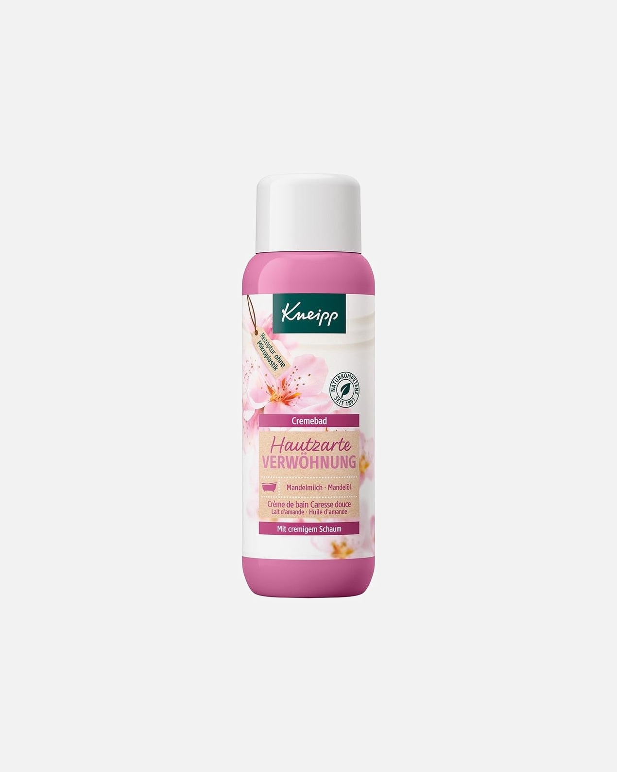 Badezusatz für Weiblich Kneipp Cremebad Hautzarte Verwöhnung 400 ml