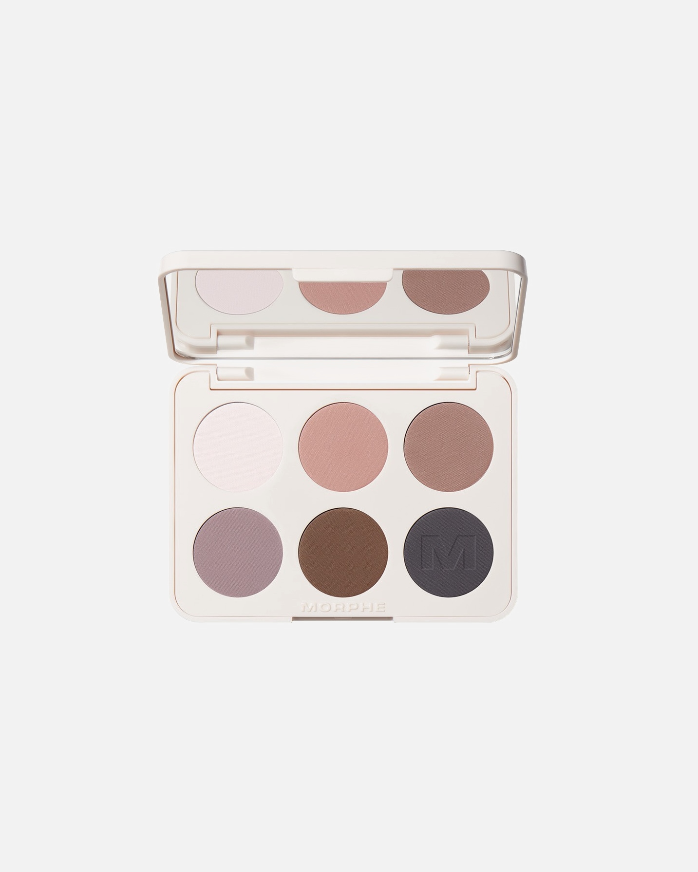 Lidschatten für Weiblich Morphe Tailored Nudes 6-Pan Palette UNDERSLATED