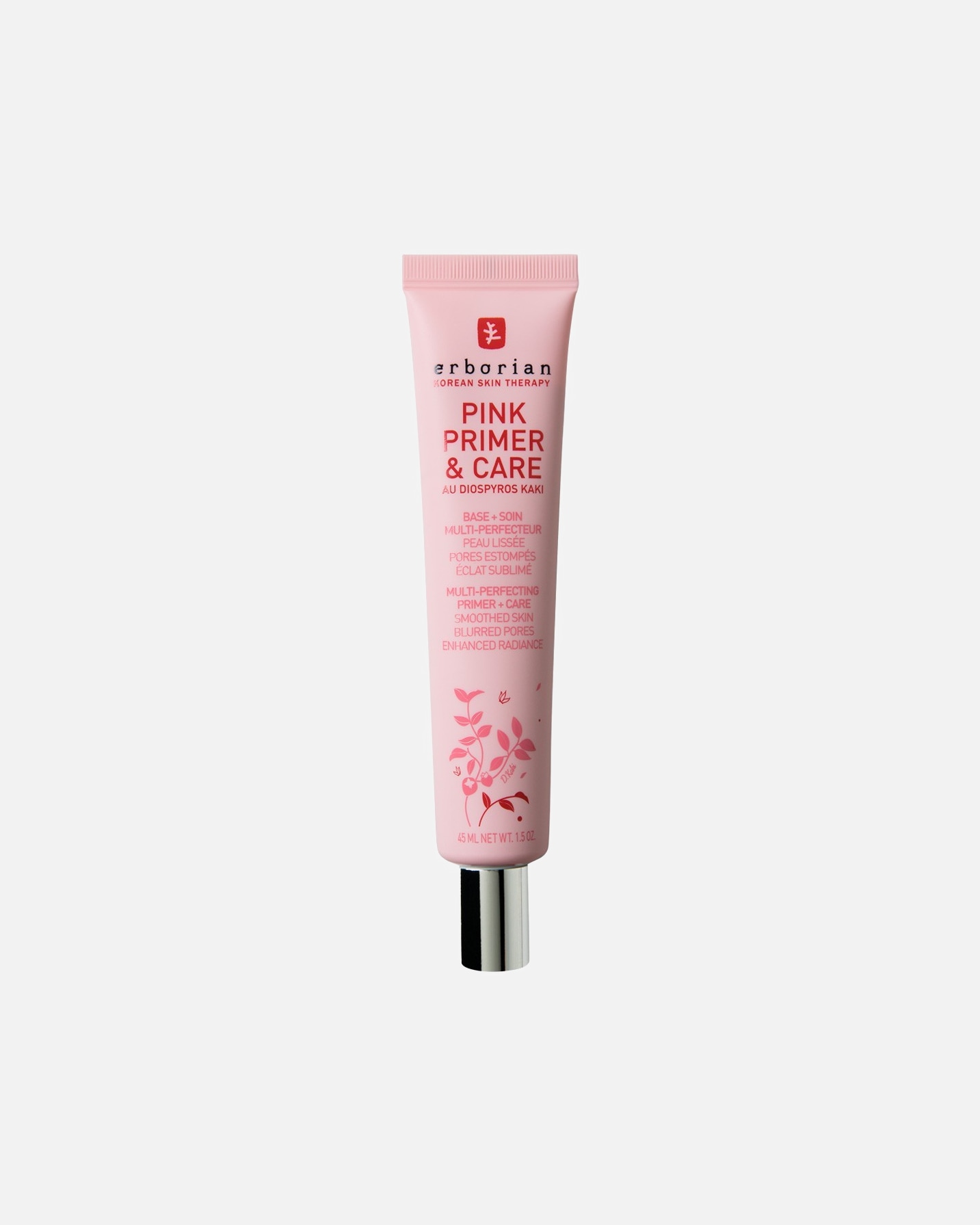 Primer für Unisex ERBORIAN Pink Primer & Care 45 ml