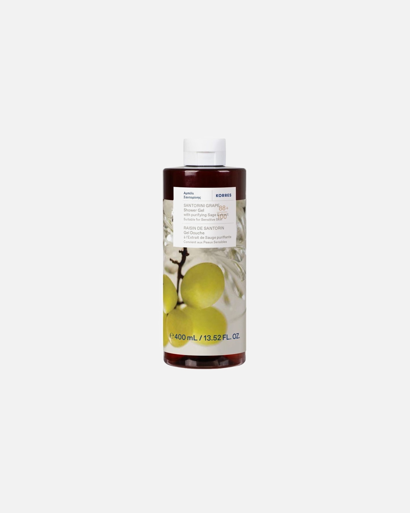 Gel douche for UnisexeKORRESSantorini Grape400 ml