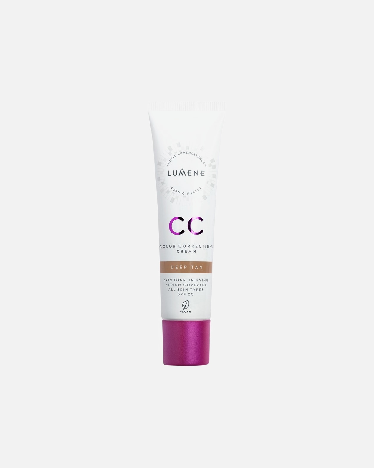 CC Cream für Unisex Lumene Color Correcting Cream SPF20 DEEP TAN