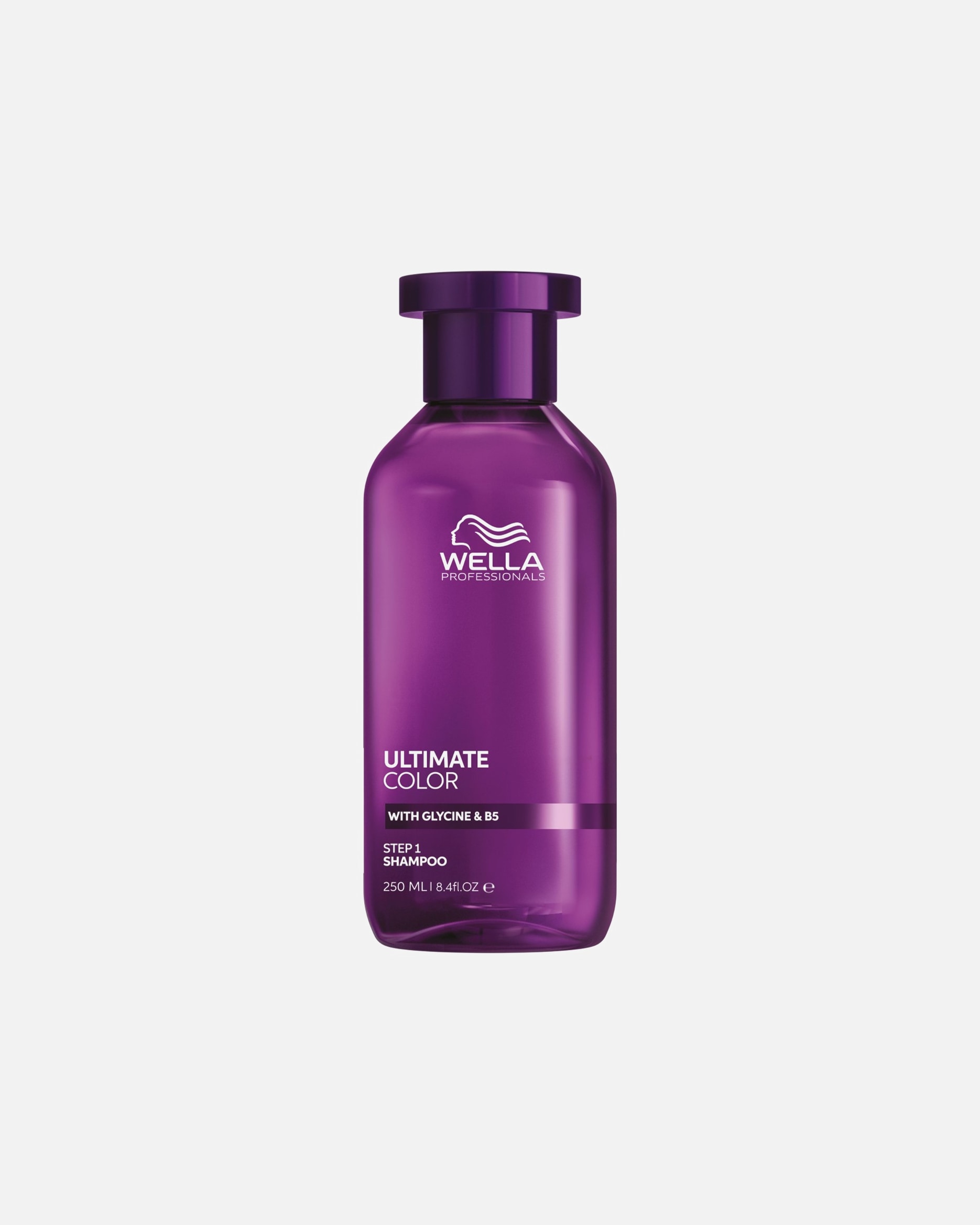 Shampooing for UnisexeWella ProfessionalsUltimate ColorStep 1 | Sans sulfate, avec glycine & B5250 ml