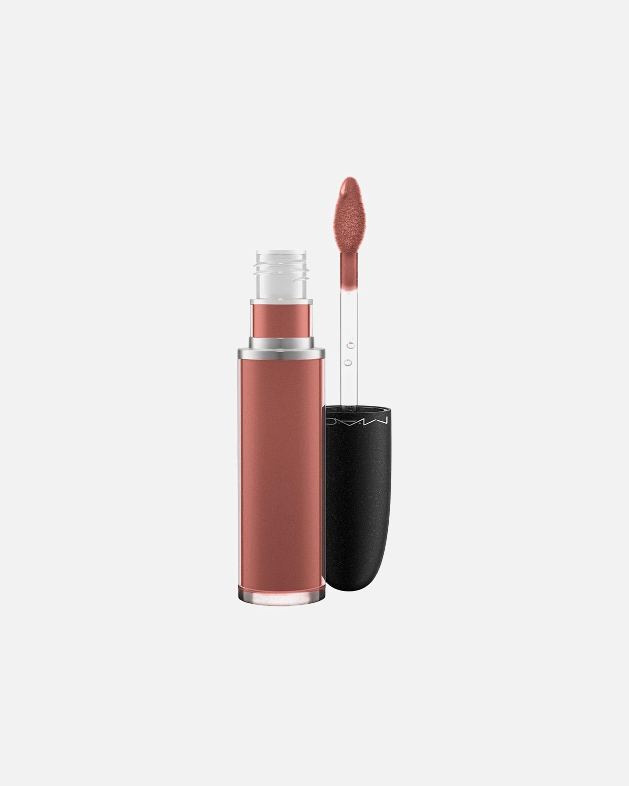 Rouge à lèvres for UnisexeMACMeet your MatteColoration liquide rétro matTopped with Brandy