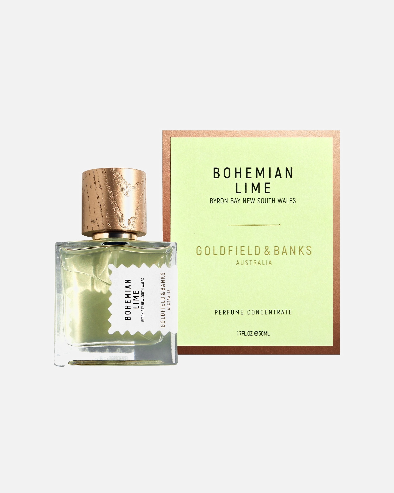 Parfum für Unisex GOLDFIELD&BANKS Bohemian Lime 50 ml