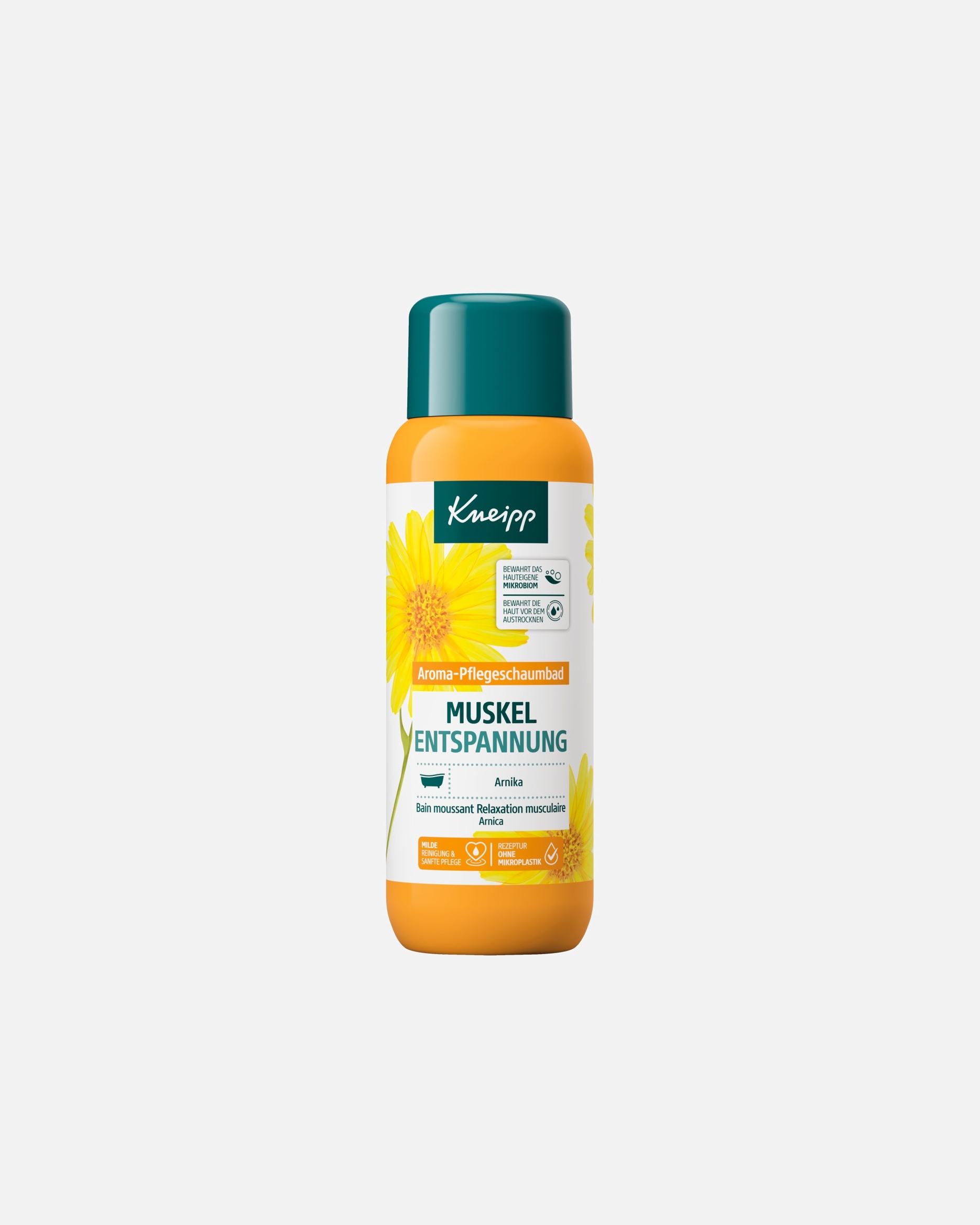 Badeschaum für Unisex Kneipp Muskel Entspannung Aroma-Pflegeschaumbad 400 ml