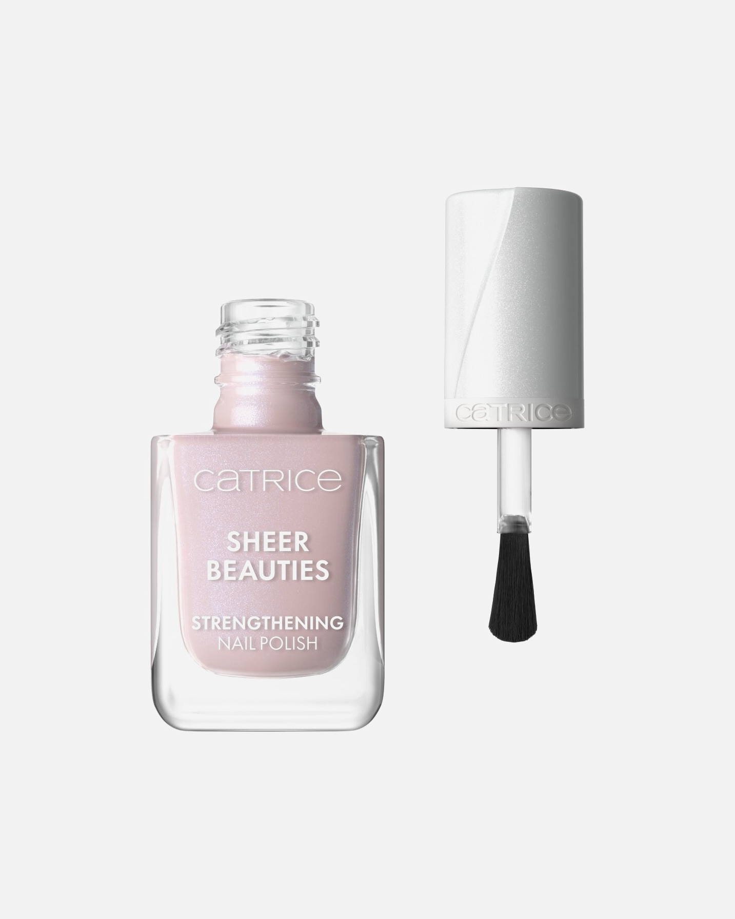 Nagellack für Unisex Catrice Sheer Beauties Strengthening Nail Polish 030 - BARELY BLUSHED