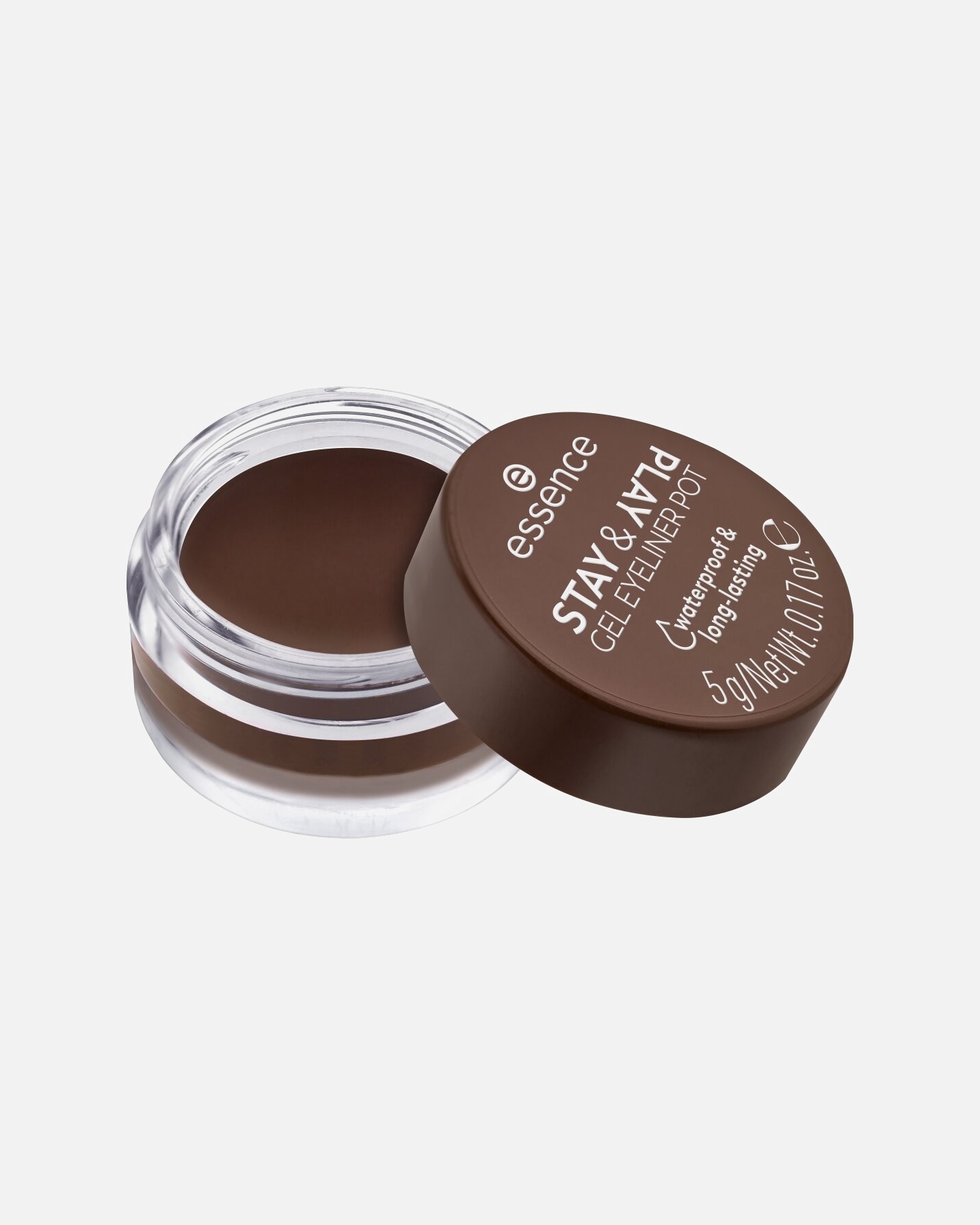 Eyeliner for UnisexeessenceSTAY & PLAY GEL02 - BROWN