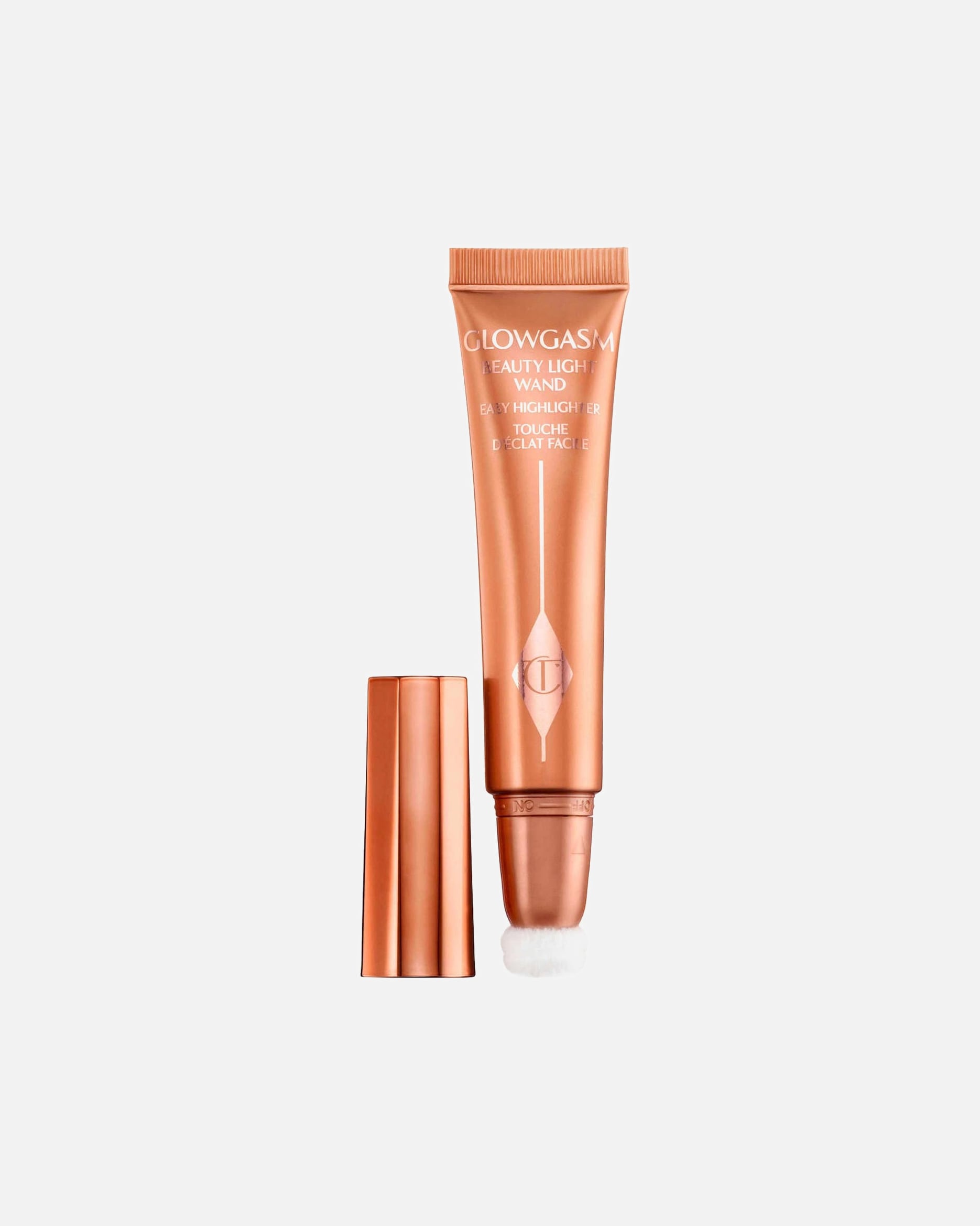 Highlighter für Unisex Charlotte Tilbury Glowgasm Beauty Light Wand Peachgasm