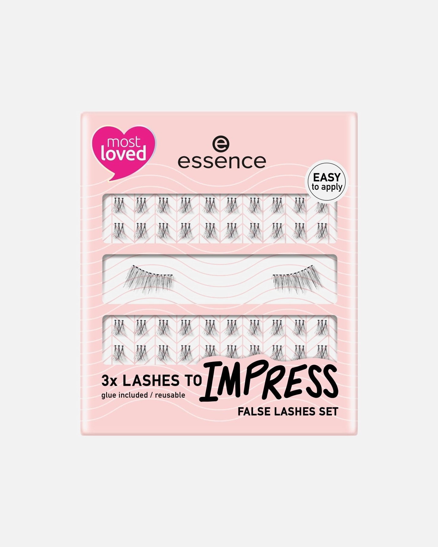 Faux-cils for Femmeessence3x LASHES TO IMPRESS Set01 My most loved lashes