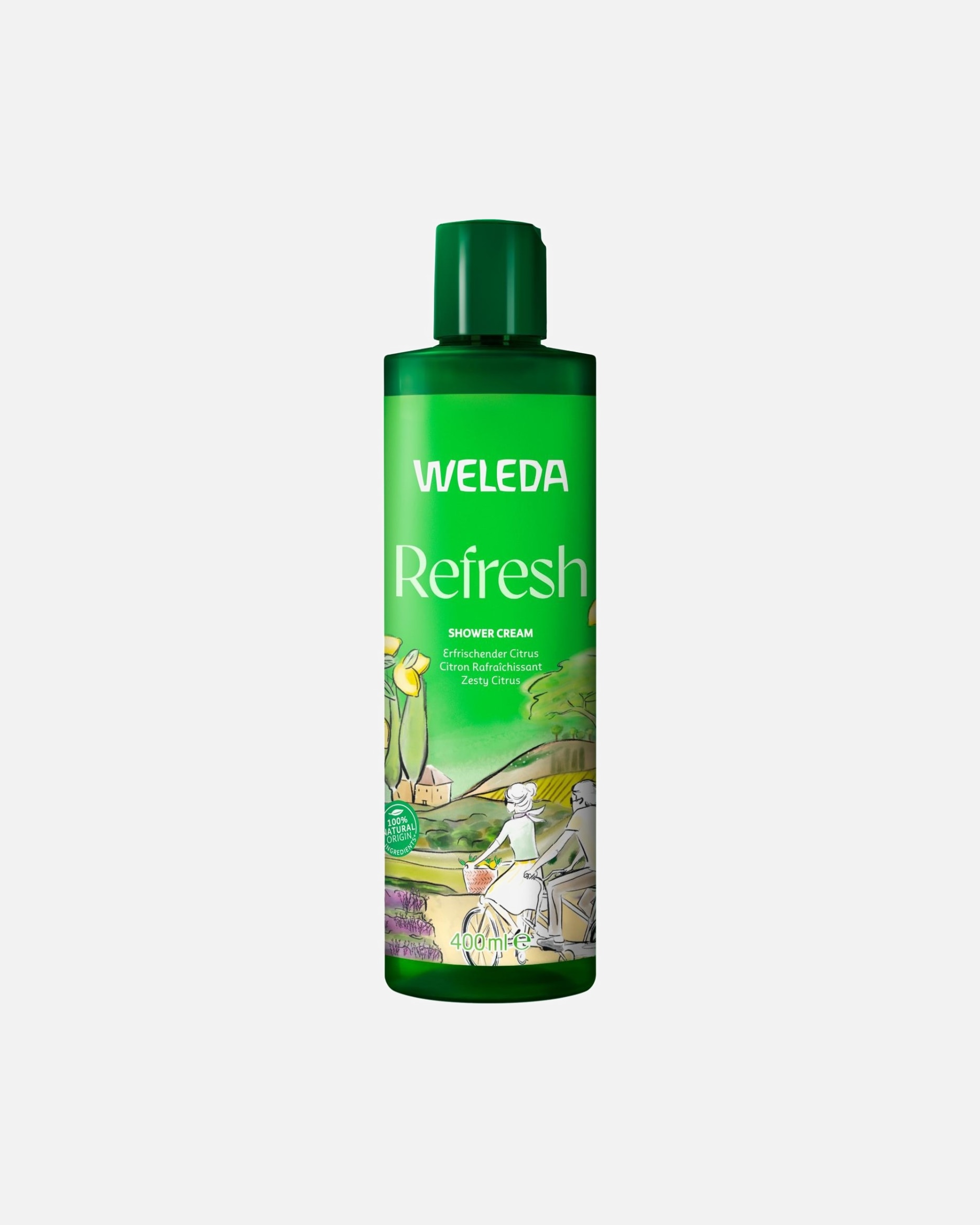 Duschgel für Unisex Weleda Citrus Refresh Citrus 400 ml