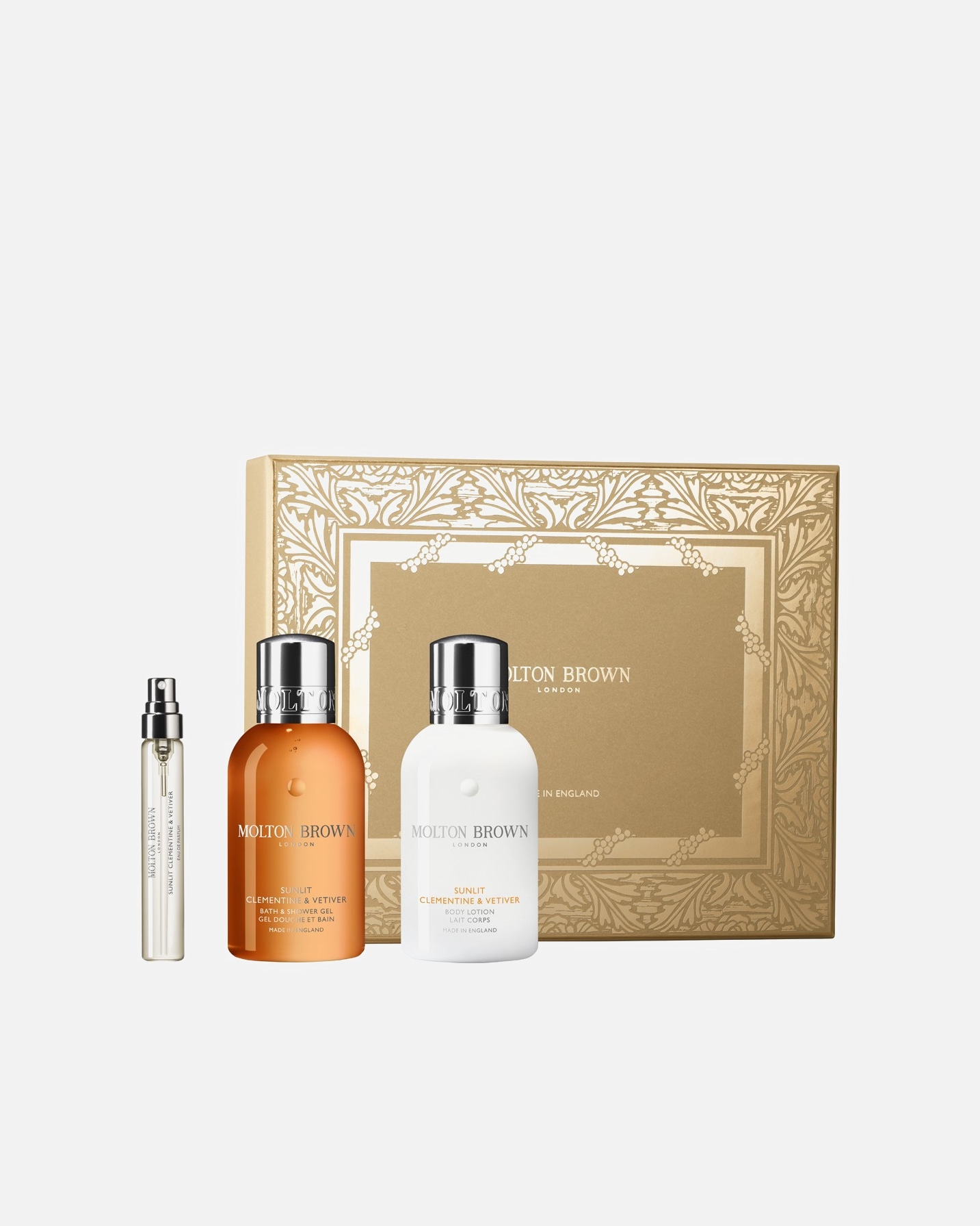 Coffret parfum for UnisexeMolton BrownSunlit Clementine & Vetiver Set1 unité