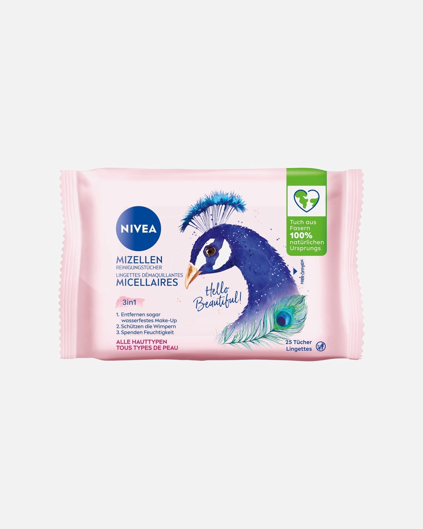 Démaquillant for FemmeNIVEALingettes nettoyantes micellaires 3en1Hey Pretty!