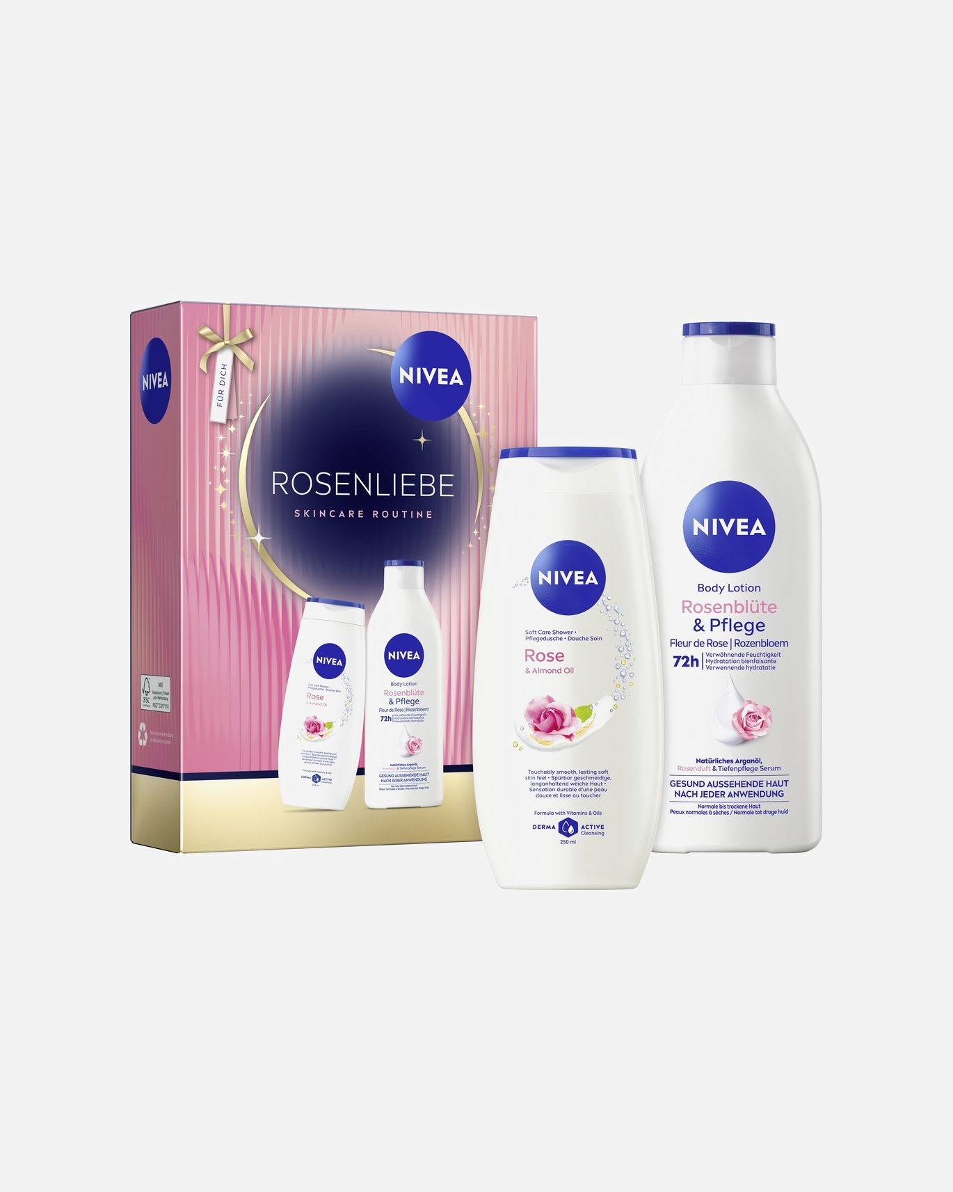 Körperpflegeset für Unisex NIVEA Rosenliebe 1 Stück