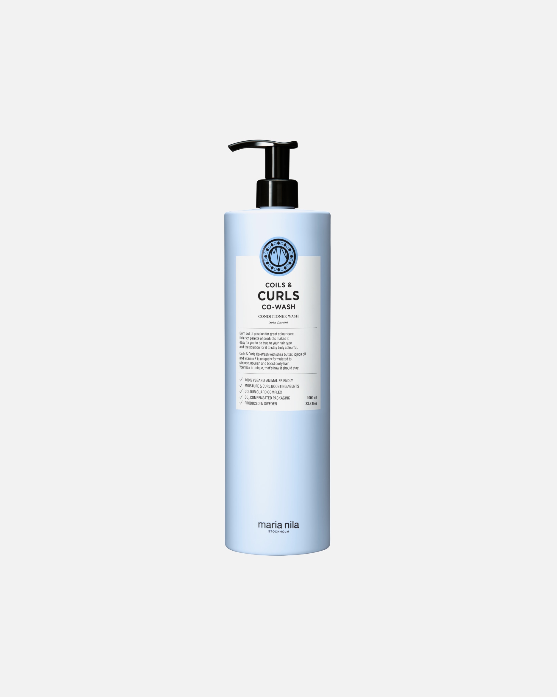 Shampoo für Unisex Maria Nila Coils & Curls Co-Wash 1000 ml