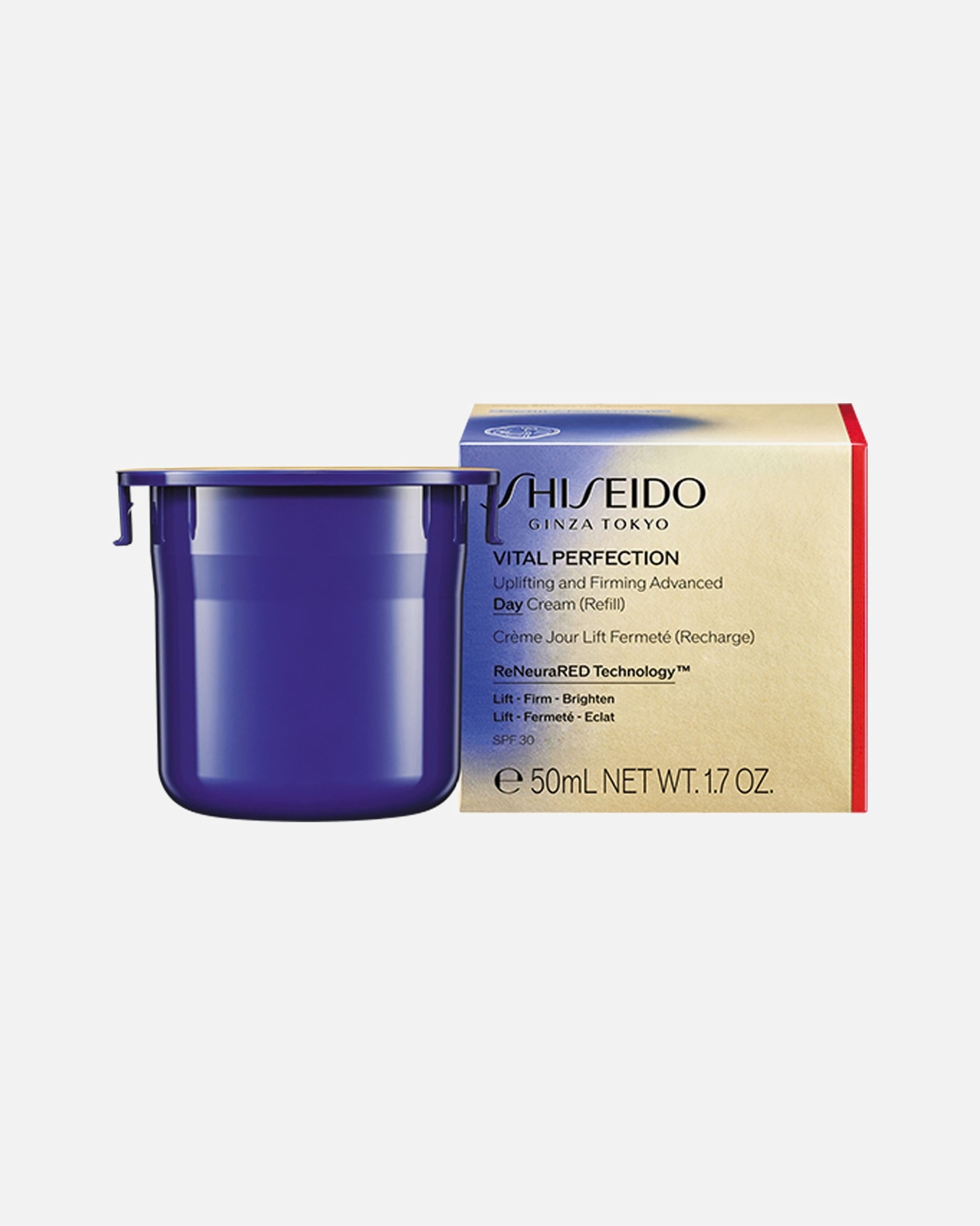 Anti-Aging Pflege für Unisex Shiseido VITAL PERFECTION Uplifting and Firming Advanced Day Cream SPF30 50 ml