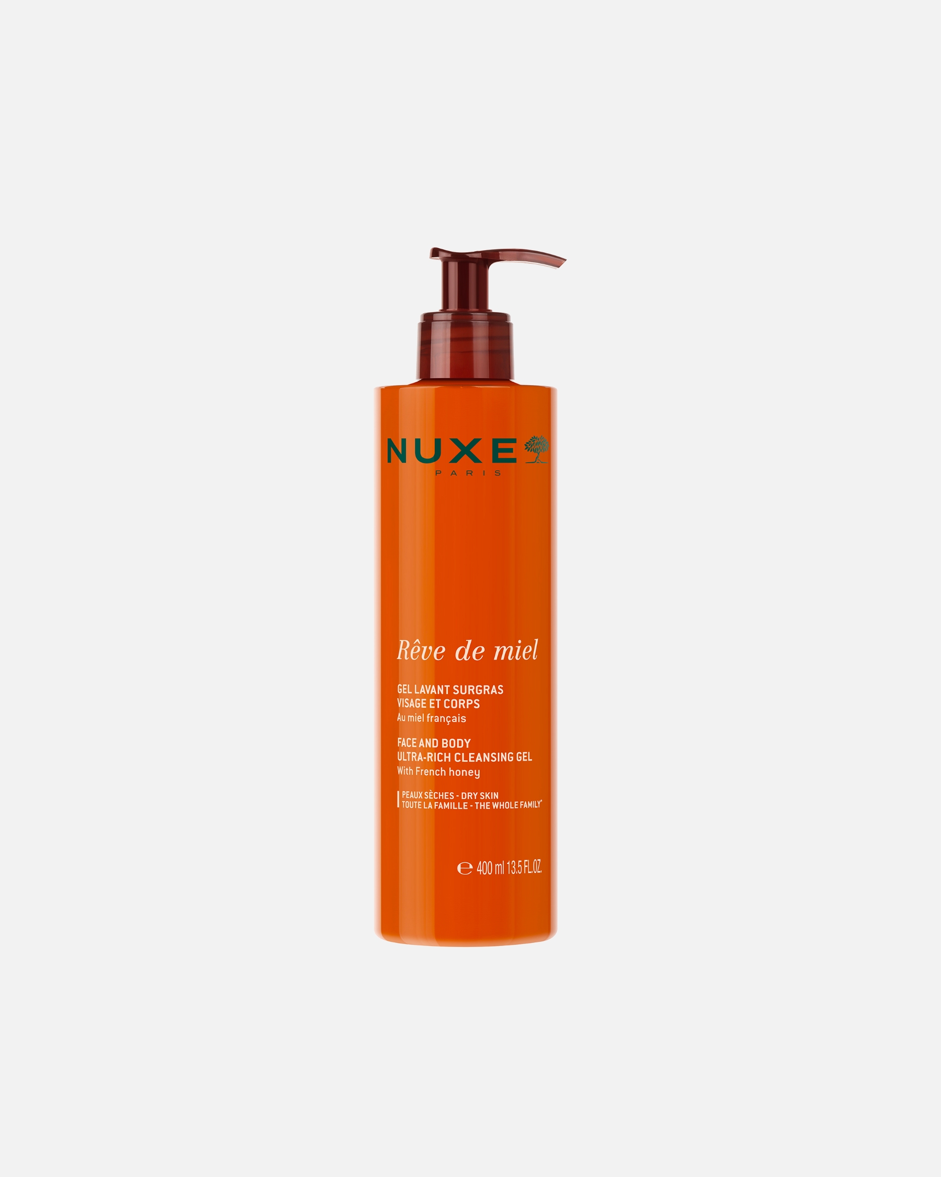 Körpergel für Weiblich NUXE Reve De Miel® für trockene Haut 400 ml
