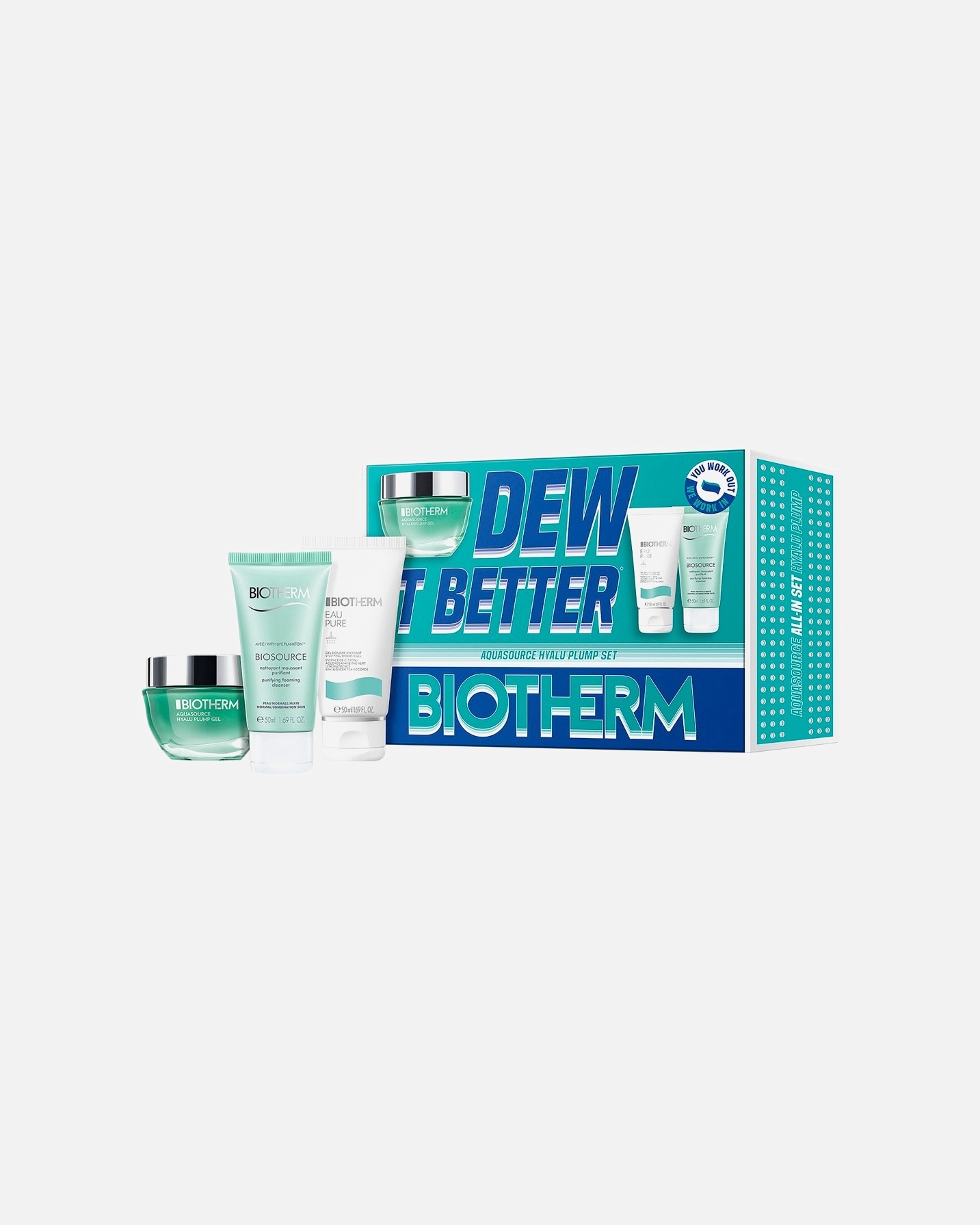 Coffret soin visage for FemmeBiothermAquasourceDew It Better1 unité