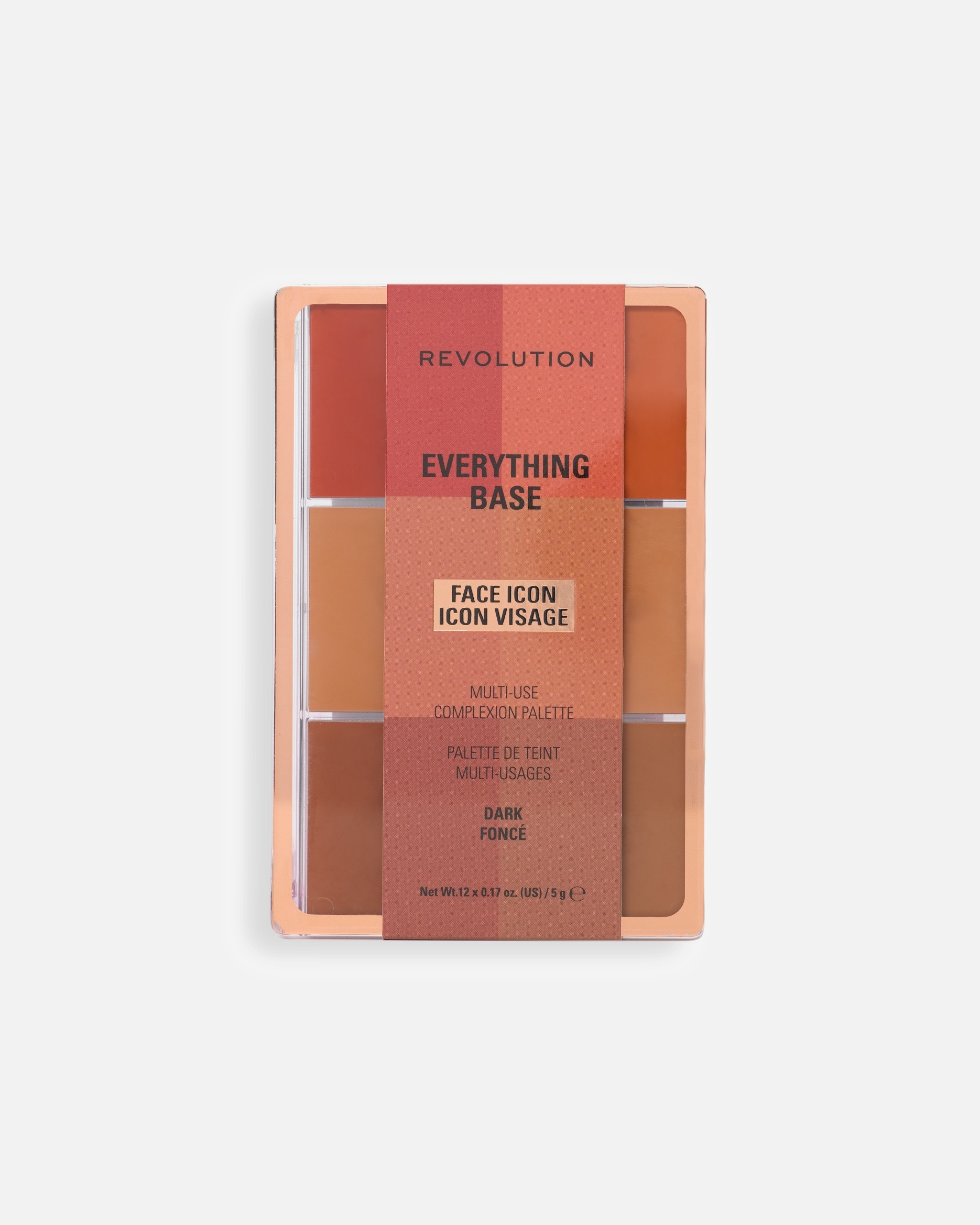 Lidschatten für Unisex REVOLUTION Complexion Palette 5 g