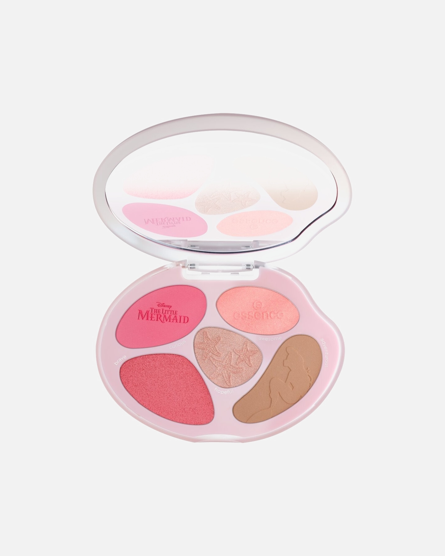 Blush für Unisex Essence Disney THE LITTLE MERMAID Face Palette 01 The World Is My Oyster 01 - THE WORLD IS MY OYSTER