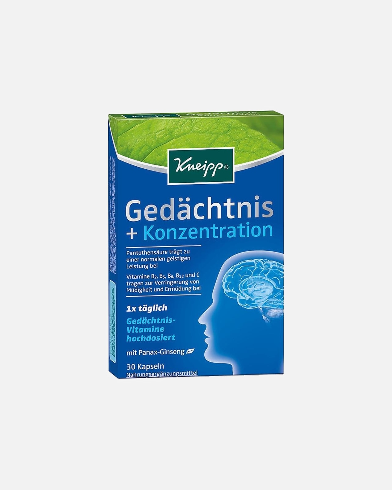 Minéraux for UnisexeKneippconcentration de la mémoire1 Stk.