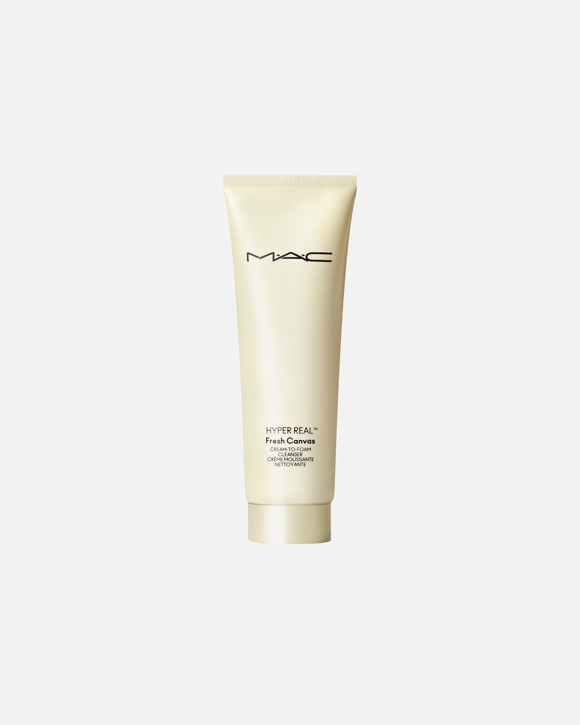 Reinigungscreme für Unisex MAC Hyper Real Skincare Fresh Canvas Cream-To-Foam Cleanser 125 ml