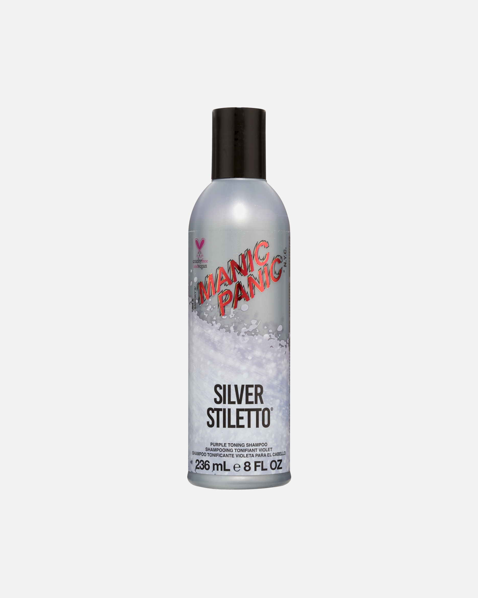 Shampoo für Unisex Manic Panic Silver Stiletto Purple Toning 236 ml