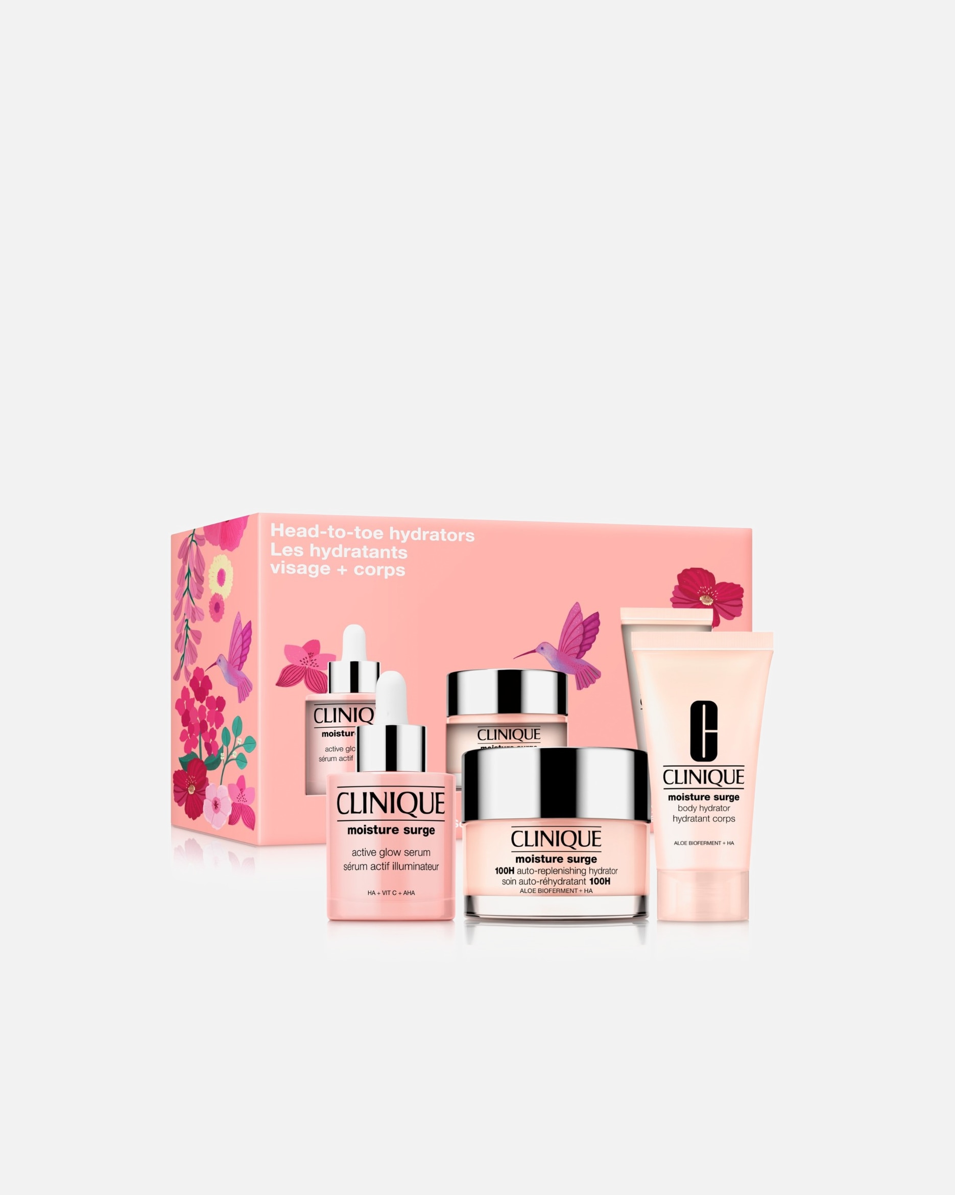 Gesichtspflegeset für Unisex Clinique Moisture Surge™ Head-To-Toe Hydrators 1 Stück