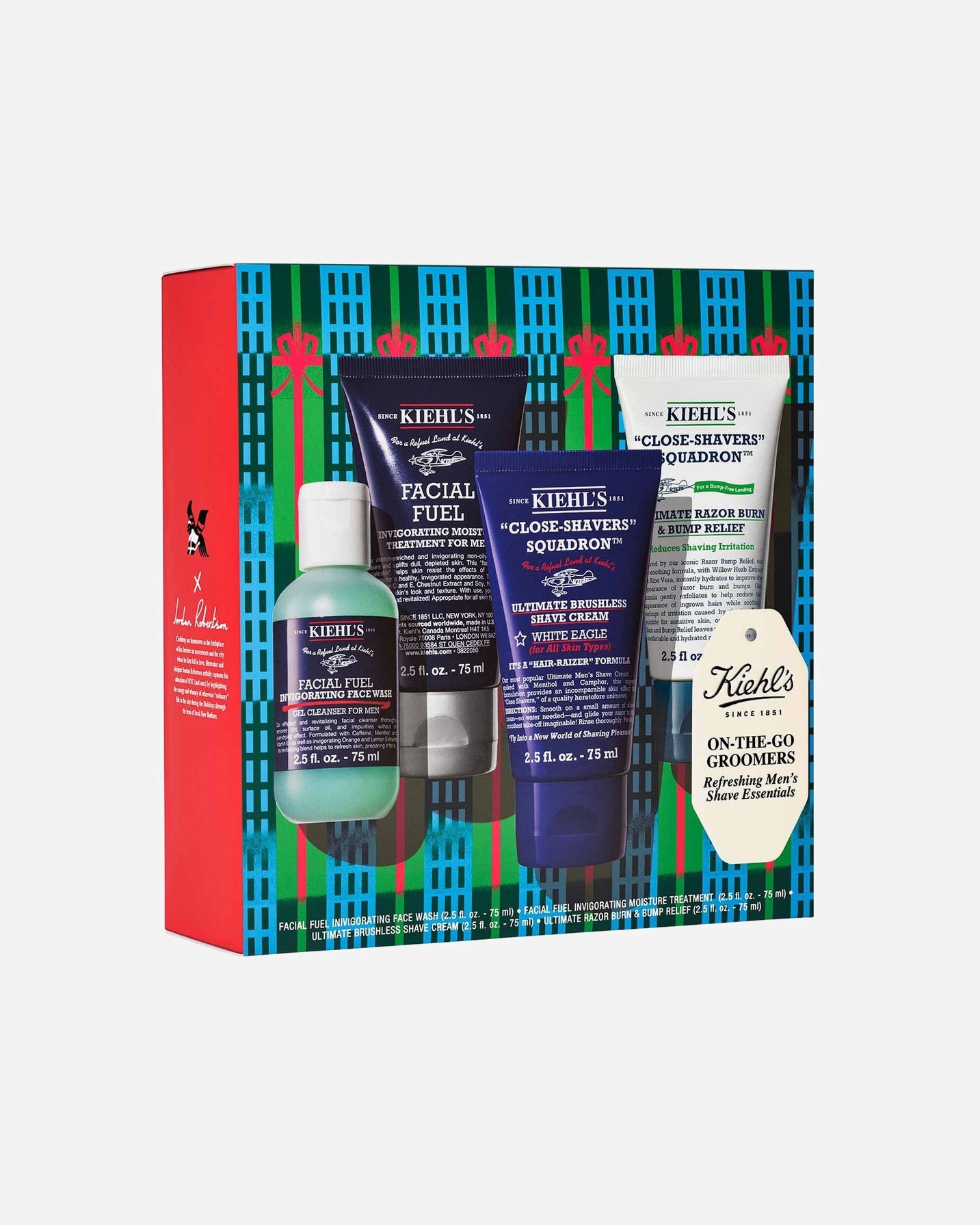 Coffret soin visage for HommeKiehl’sFacial FuelMen's Bundle1 unité