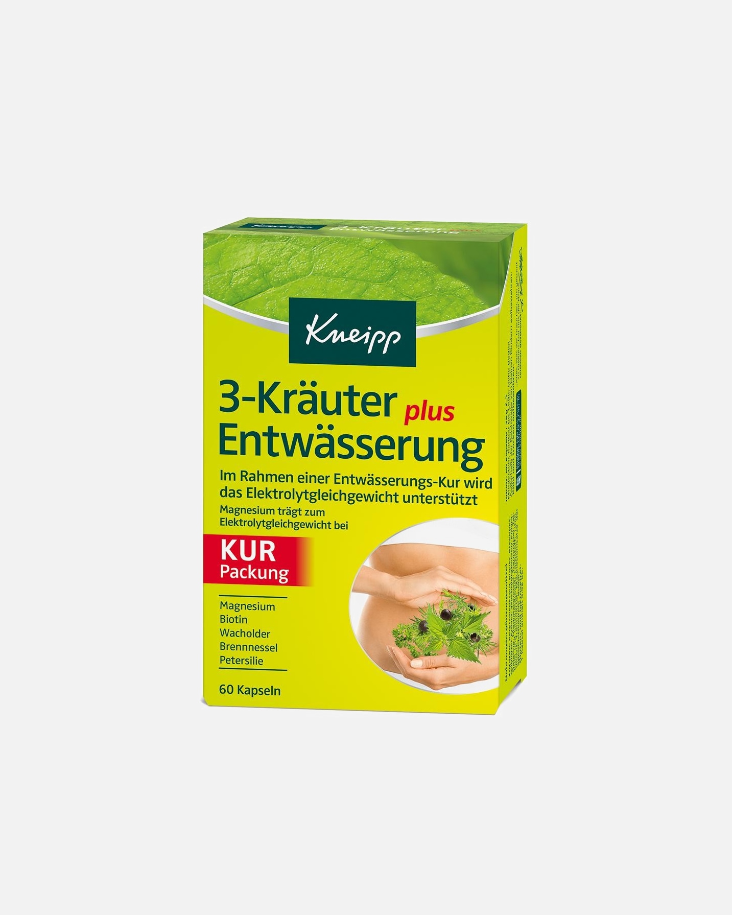 Vitamine für Unisex Kneipp 3-Kräuter Entwässerung plus 3 Kräuter Entwässerung