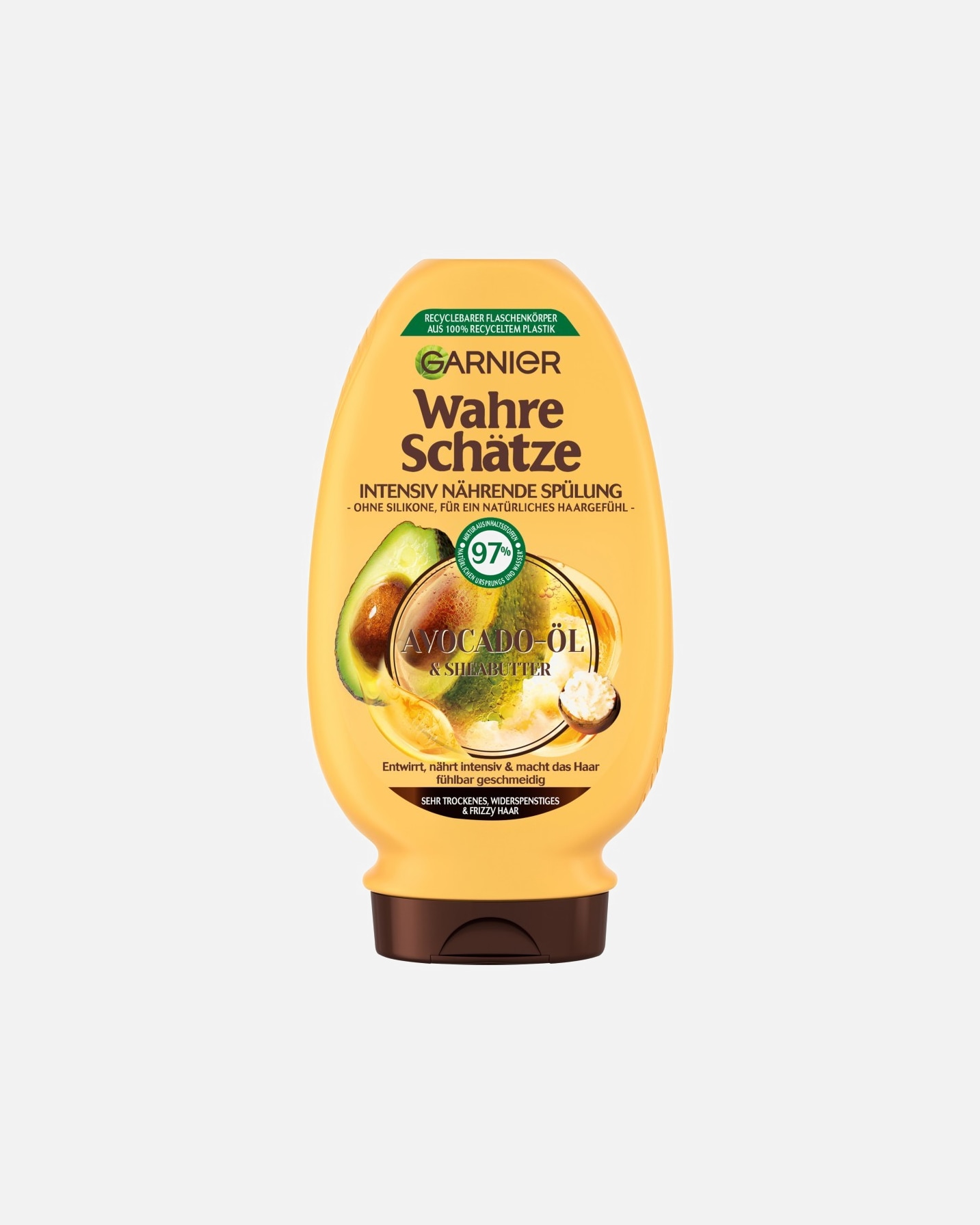 Conditioner für Unisex Garnier Wahre Schätze Intensiv Nährend Avocado-Öl & Sheabutter 200 ml