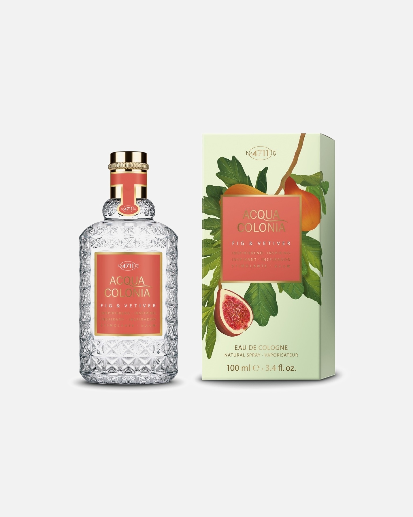 Eau de Cologne für Unisex 4711 Acqua Colonia Fig & Vetiver 100 ml
