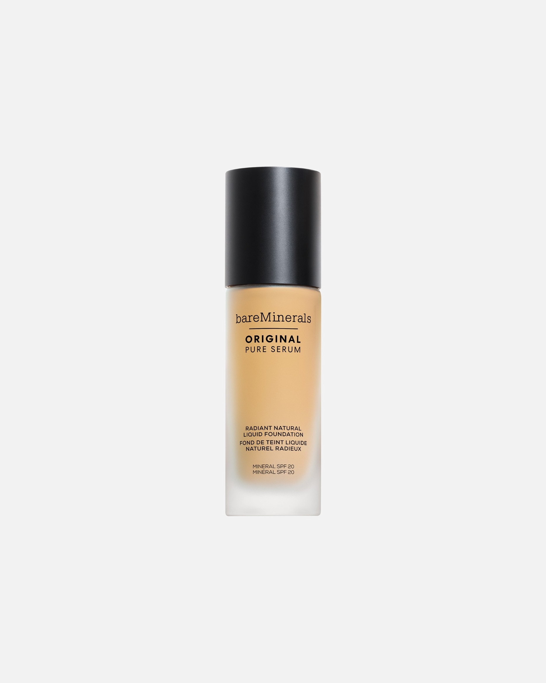 Fond de teint for UnisexebareMineralsOriginalPure Serum Radiant Natural Liquid Foundation Mineral SPF 20LIGHT WARM 2