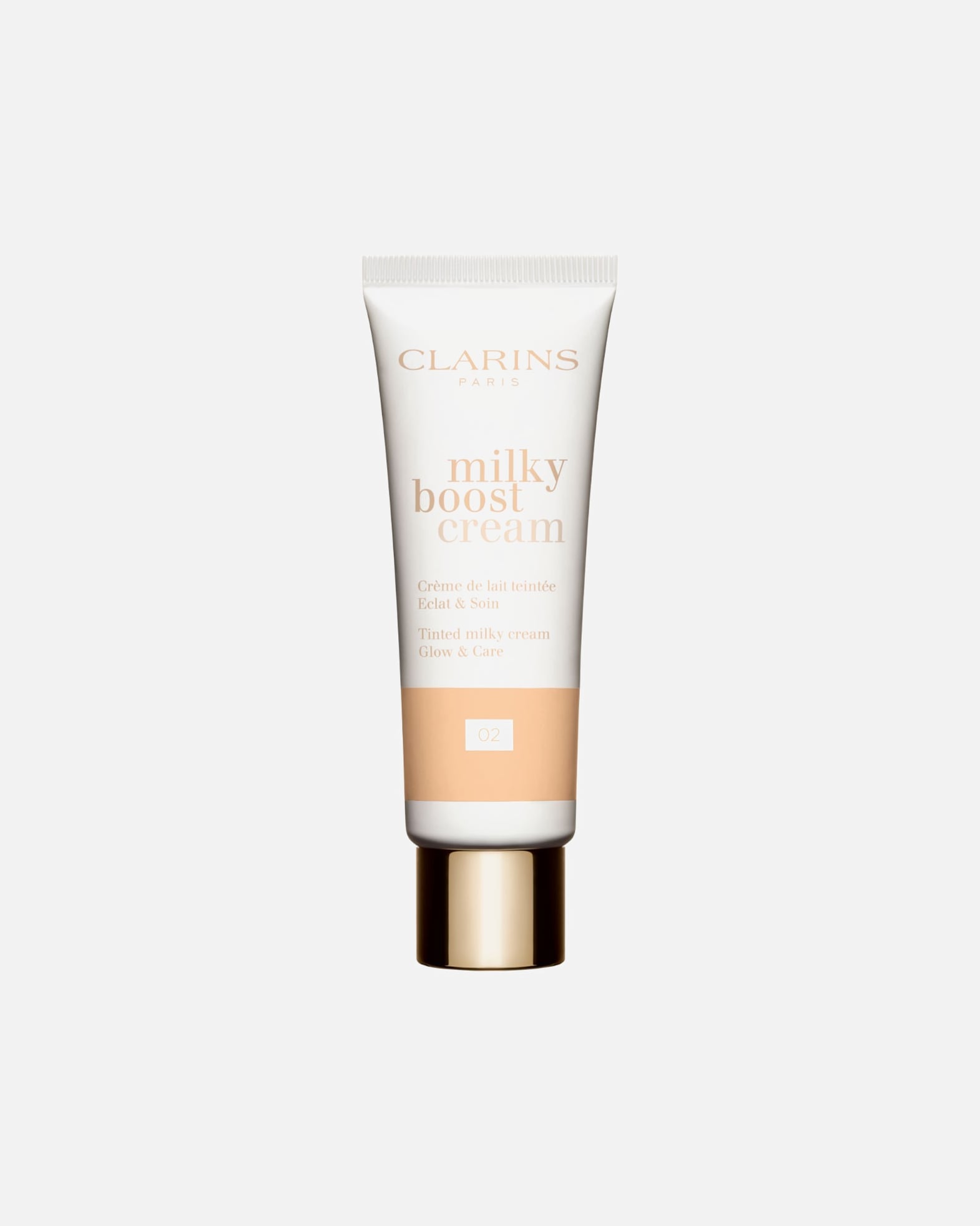 Foundation für Unisex Clarins Milky Boost Cream 02 milky nude