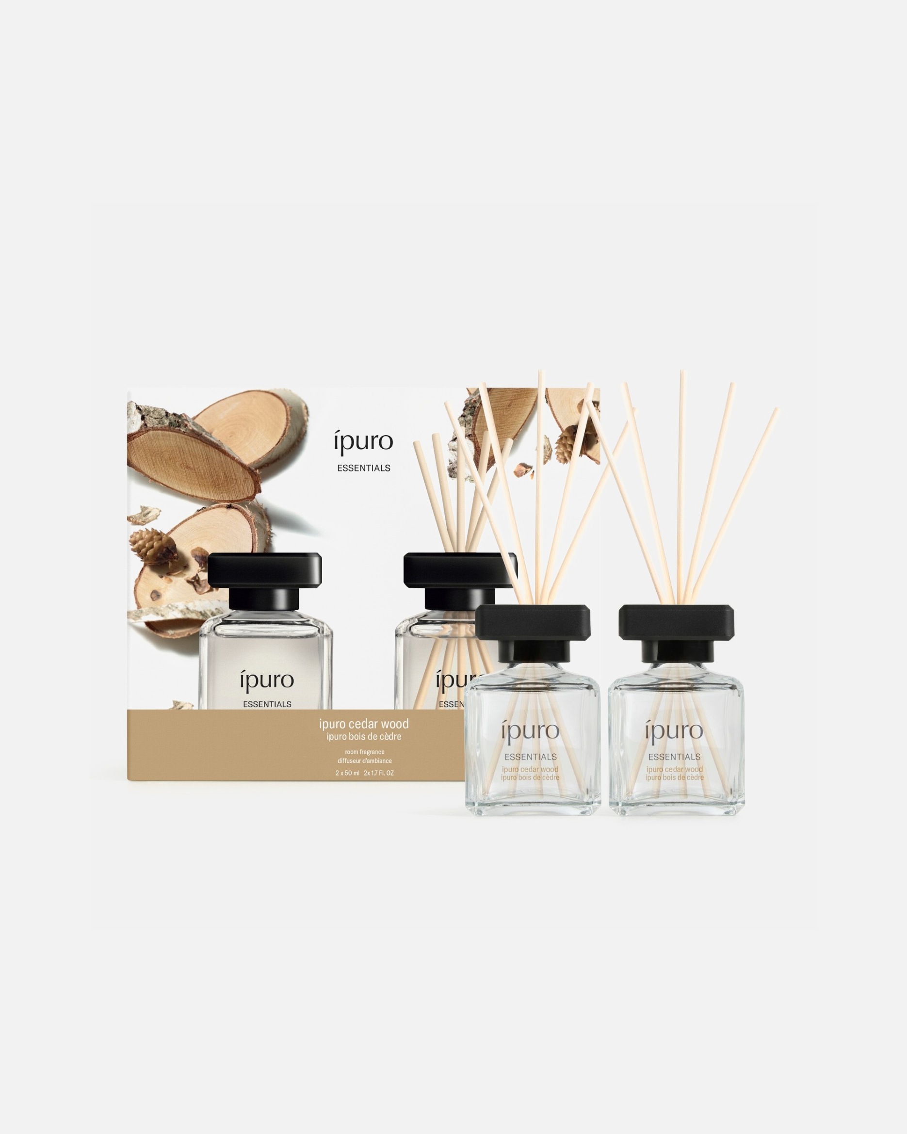Raumduft für Unisex ipuro Cedar Wood Set 100 ml