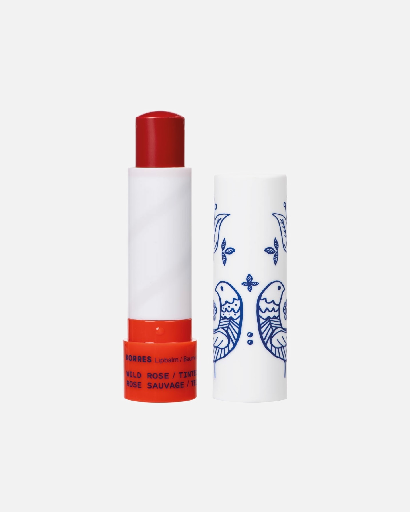 Lippenbalsam für Unisex KORRES Wild Rose - getönt red